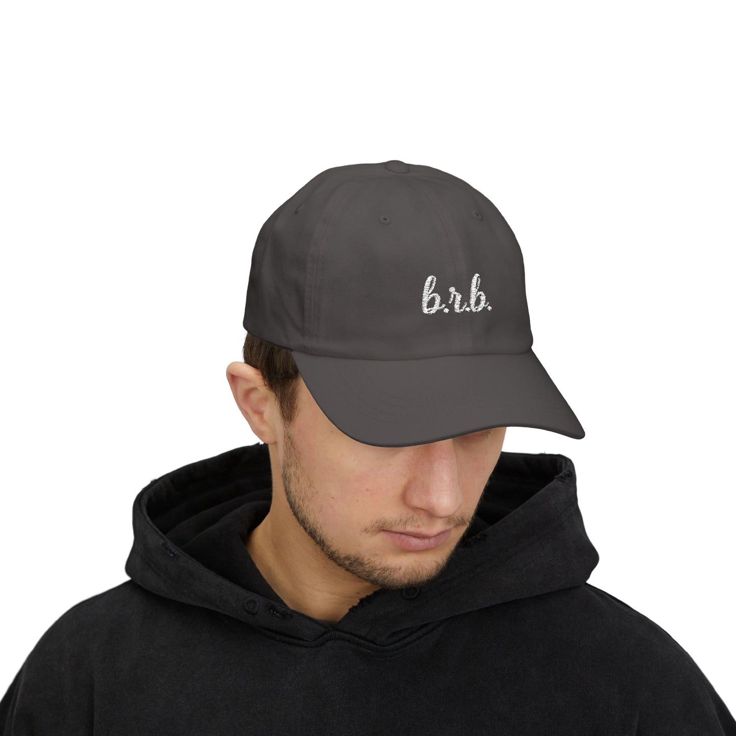 Camo Dad Cap - BRB Embroidered Hat for Outdoor Adventures, Father's Day Gift