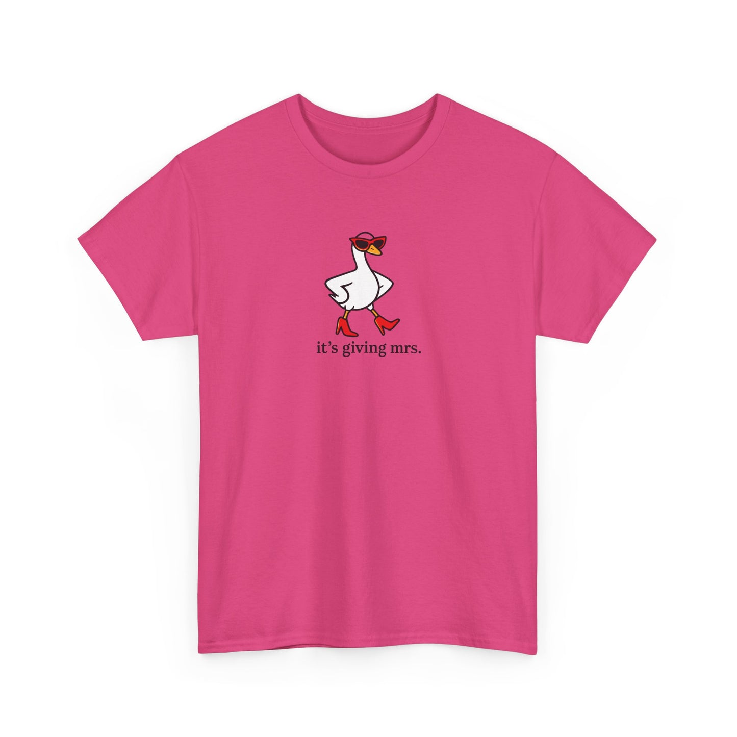 "It's Giving Mrs." Cotton T-Shirt