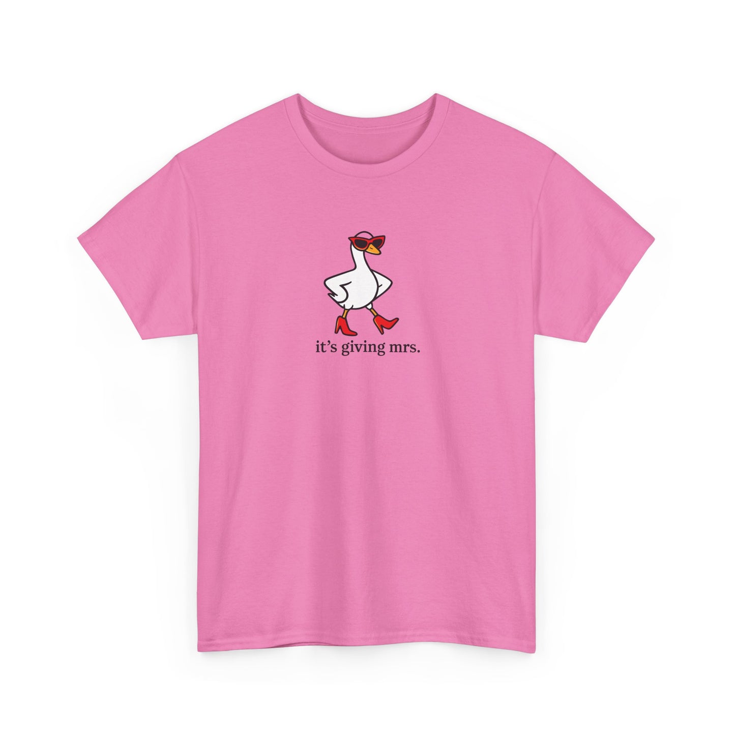 "It's Giving Mrs." Cotton T-Shirt