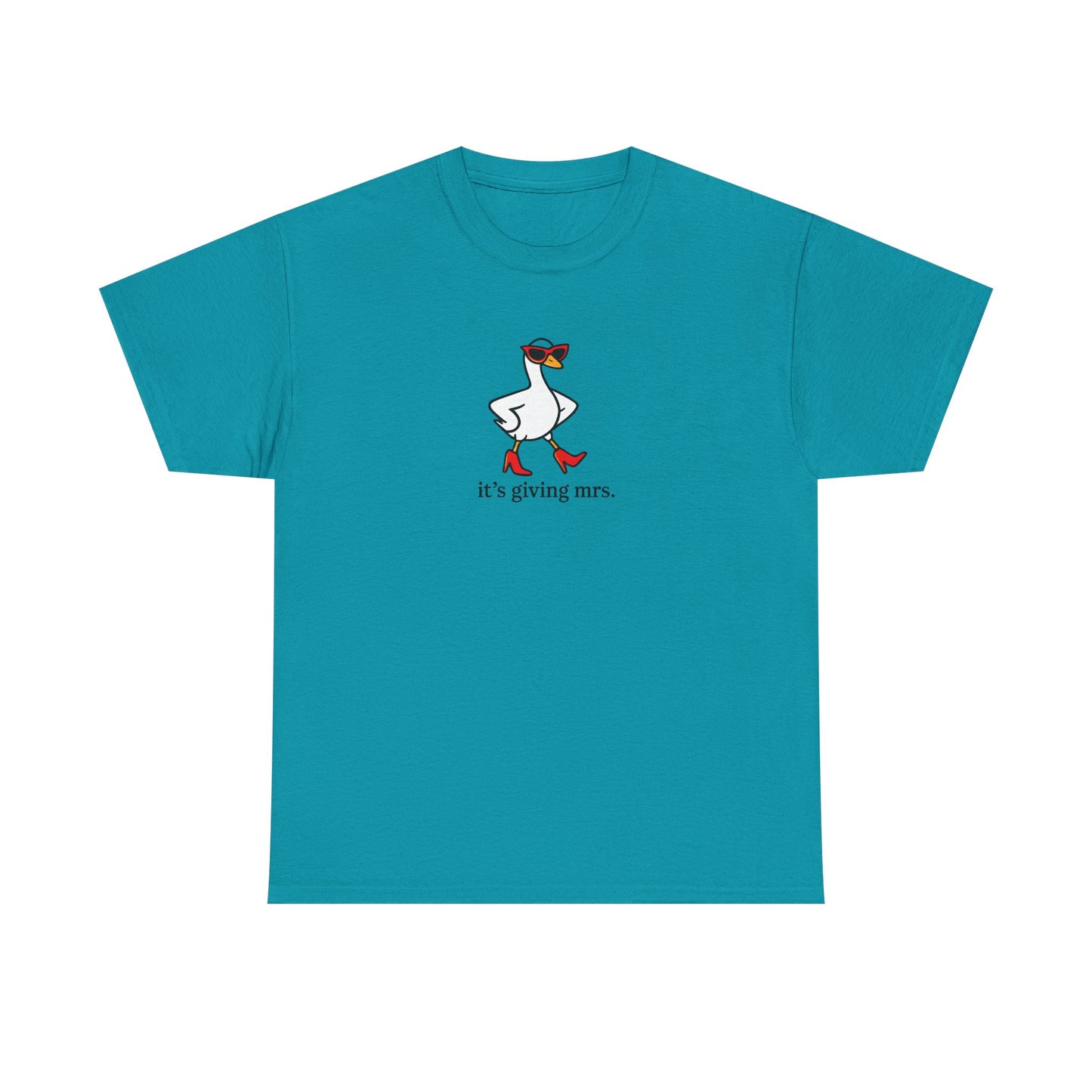 "It's Giving Mrs." Cotton T-Shirt