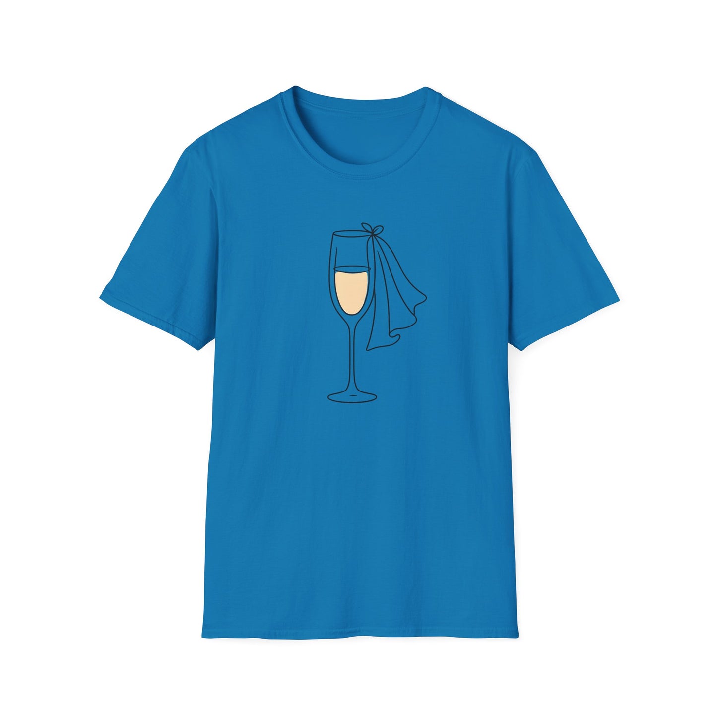 Bachelorette, Champagne Celebrate T-Shirt | Unisex Party Tee
