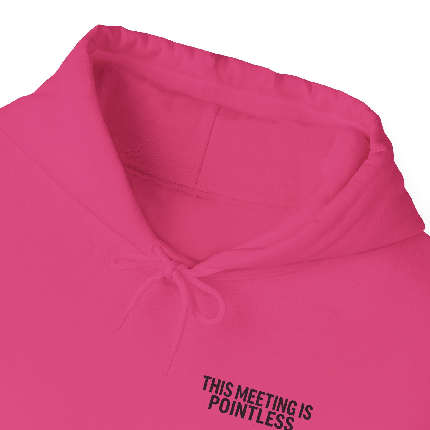 This Meeting is Pointless Hoodie, Office Jokes Hoodie