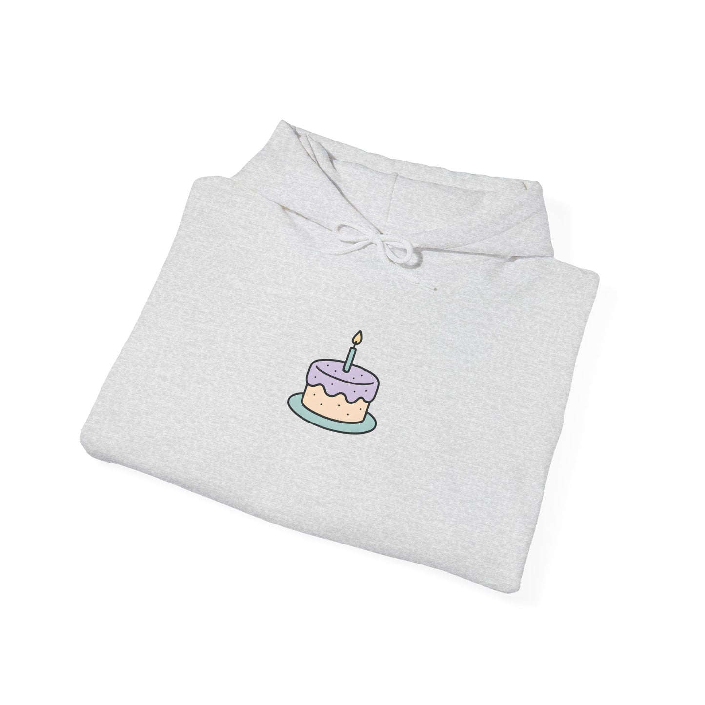 Birthday Cake Hoodie, Cute Gift for Cake Lovers