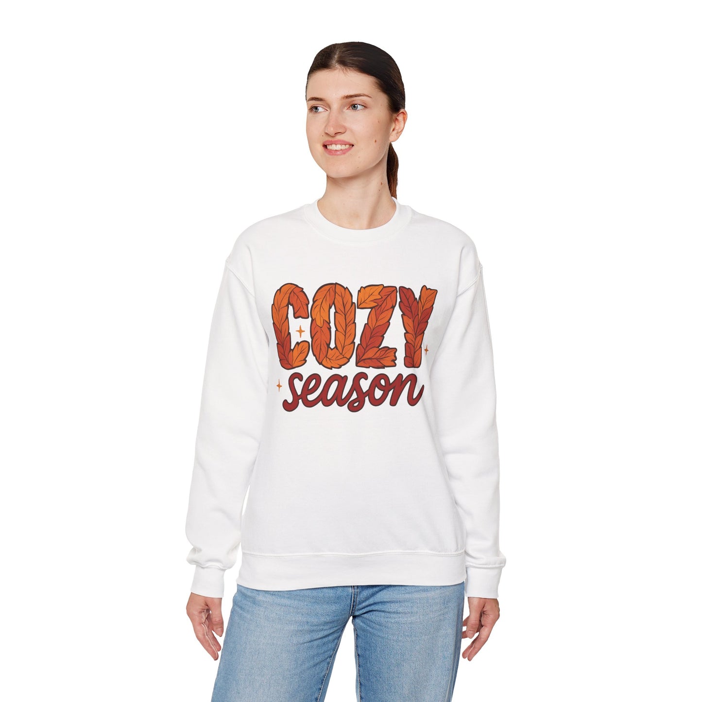 Cozy Fall Season Sweatshirt - Autumn Crewneck