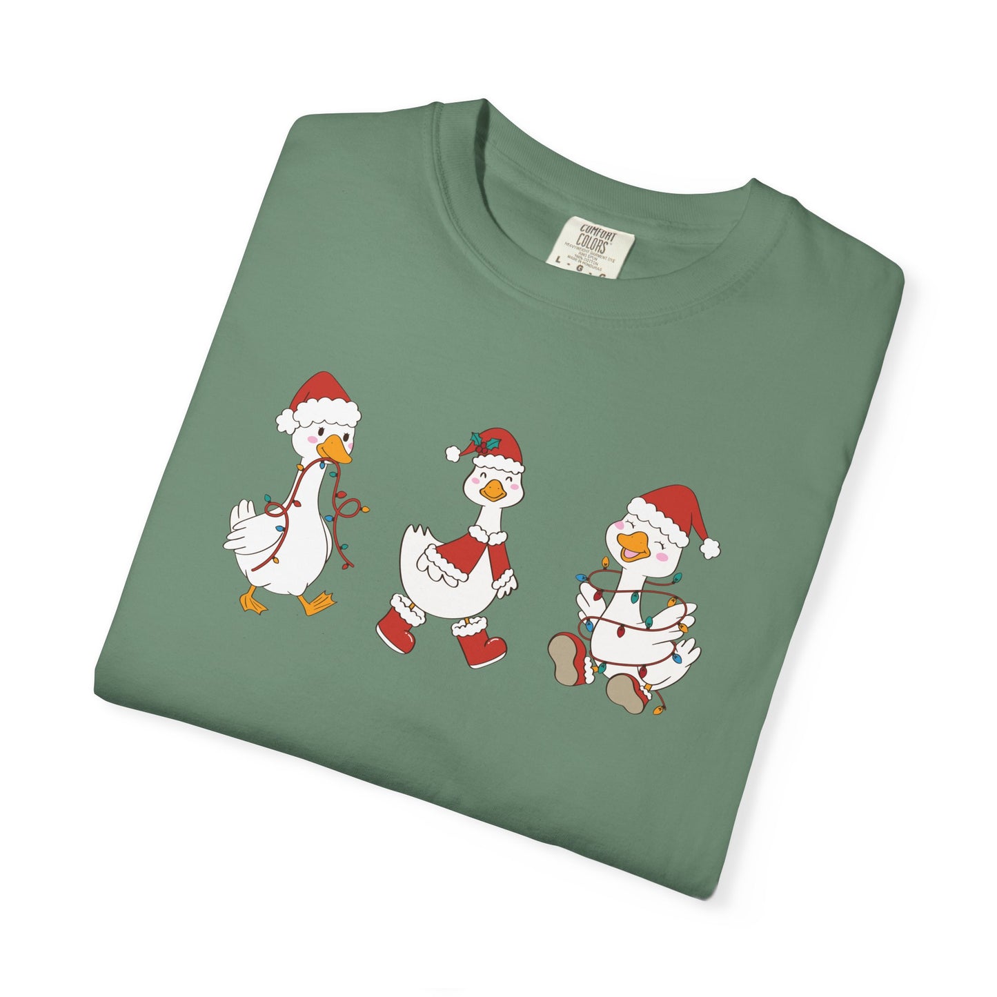Christmas Ducks Unisex T-Shirt, Holiday Tee