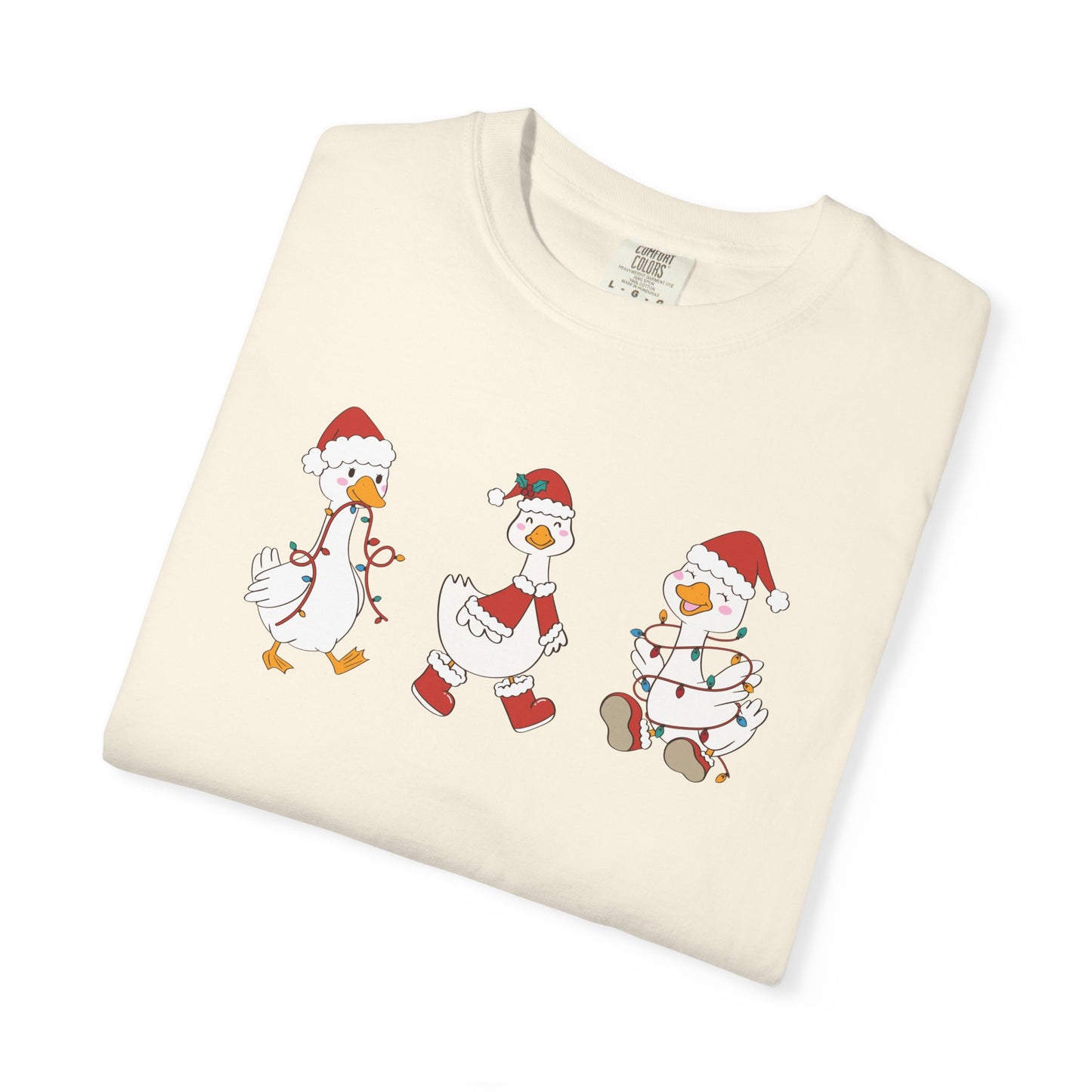 Christmas Ducks Unisex T-Shirt, Holiday Tee