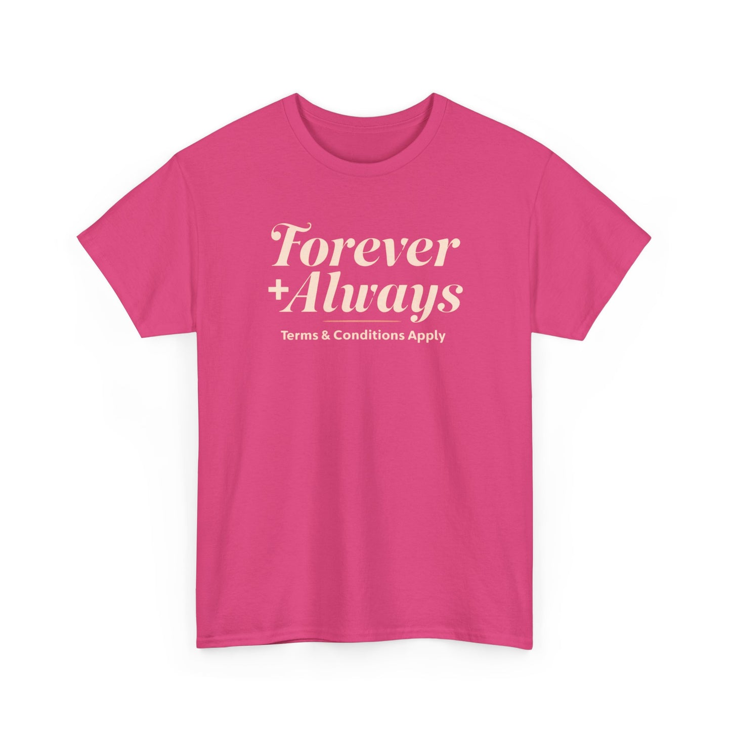 Forever & Always Couple Cotton Tee,