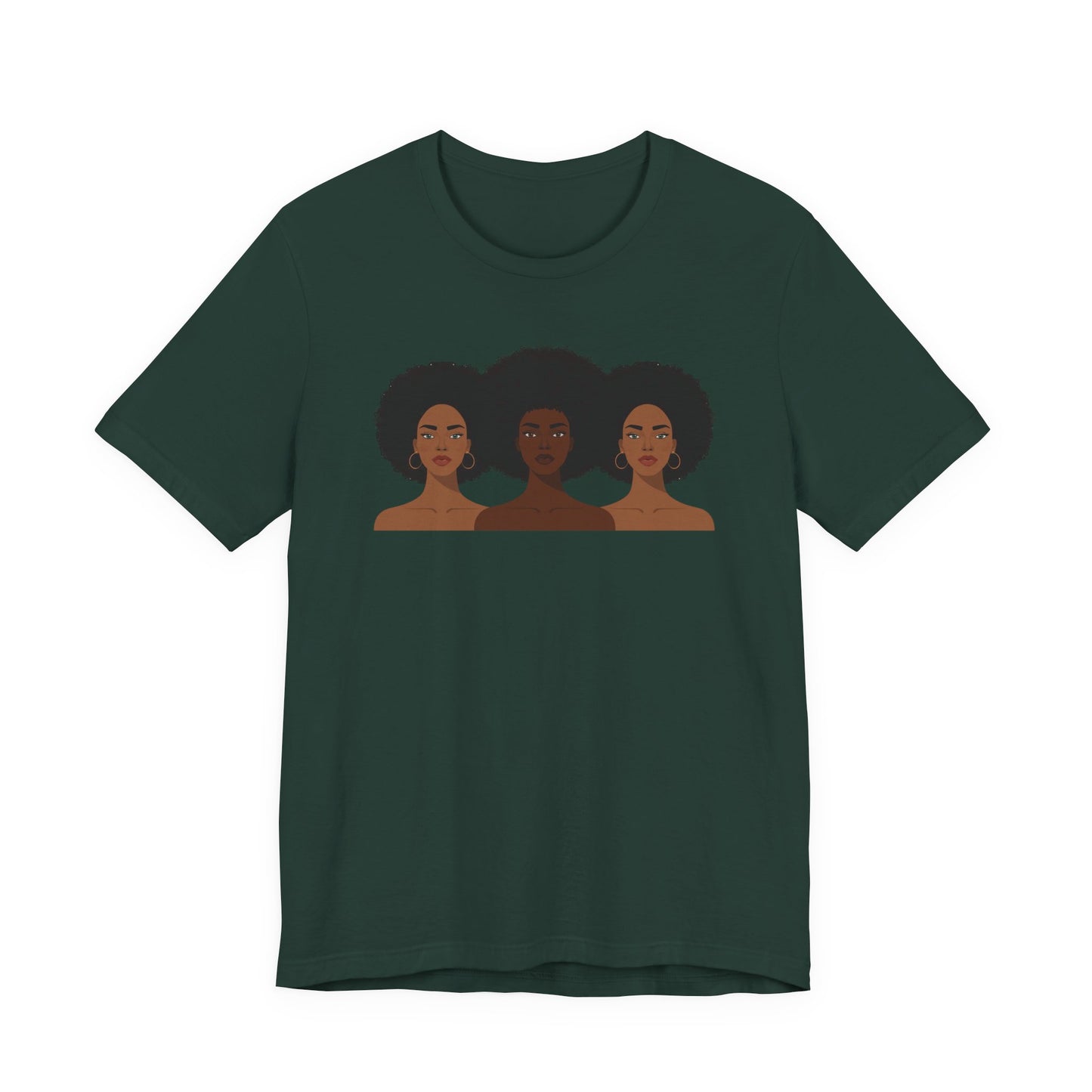 Empowering Sisterhood Tee- Black Girl Magic Shirt