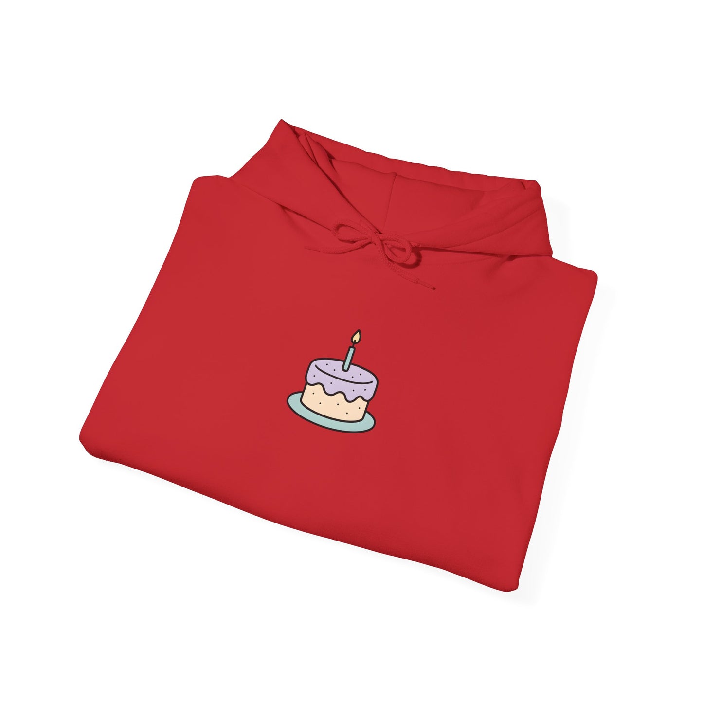 Birthday Cake Hoodie, Cute Gift for Cake Lovers