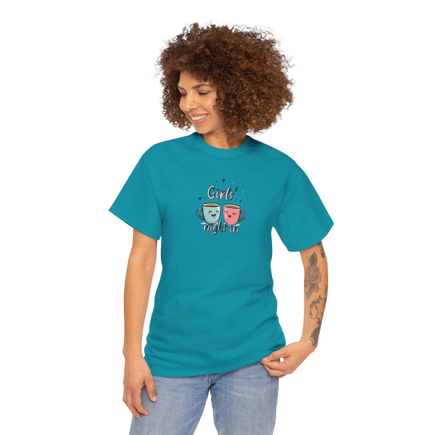 Girls' Night In Cotton T-Shirt
