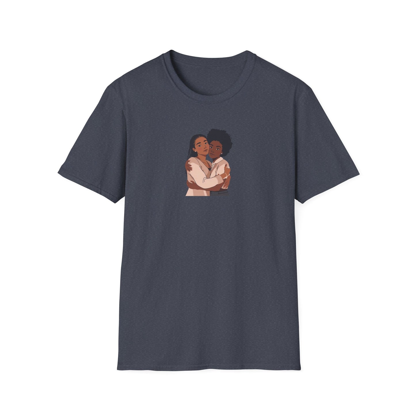 Embrace Love Friendship Tees, Black Sisterhood T-shirt