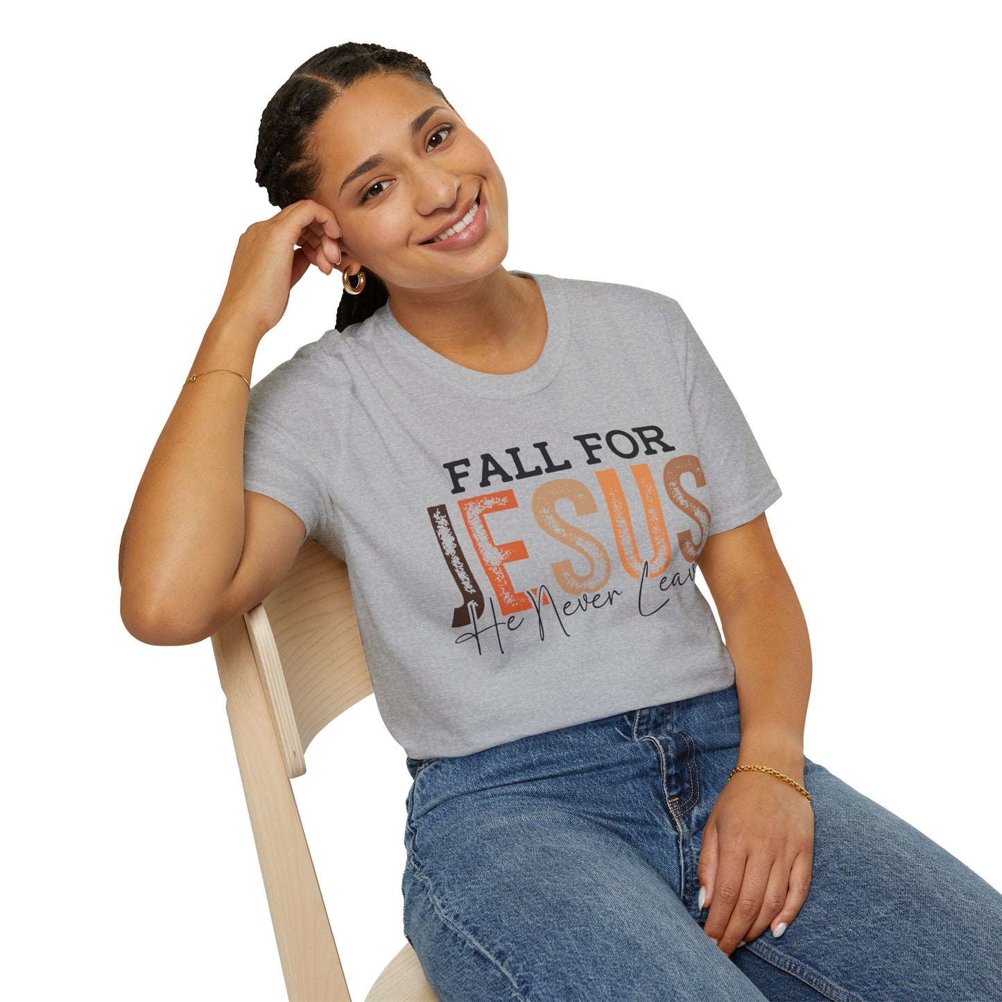 Fall for Jesus Unisex Softstyle T-Shirt