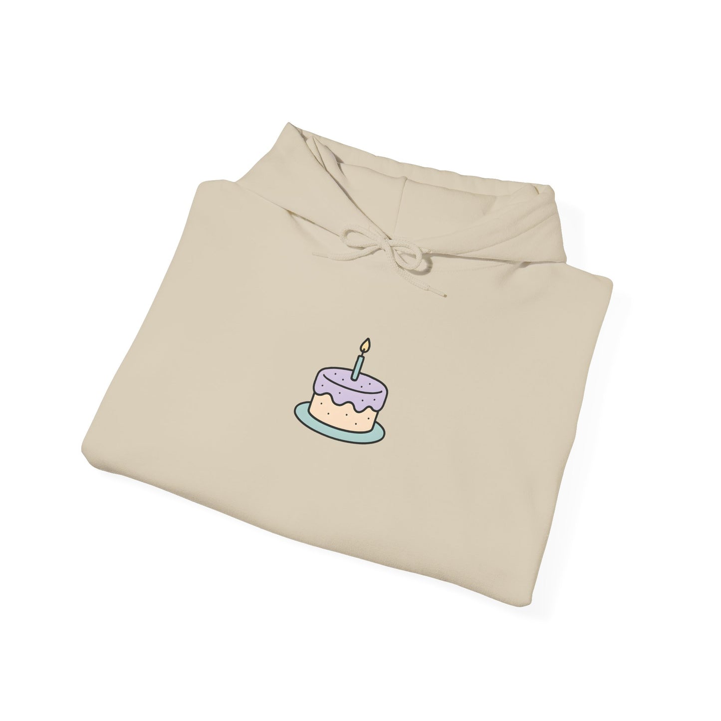 Birthday Cake Hoodie, Cute Gift for Cake Lovers