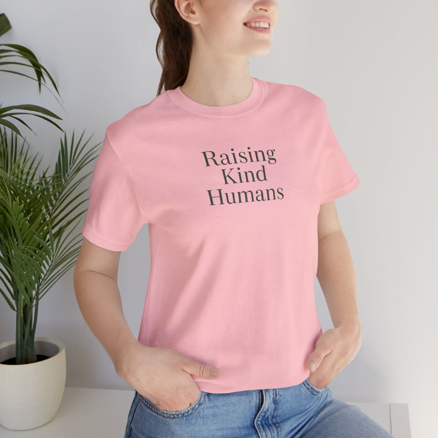 Raising Kind Humans Tee, Gift for Parents, Mom T-shirt
