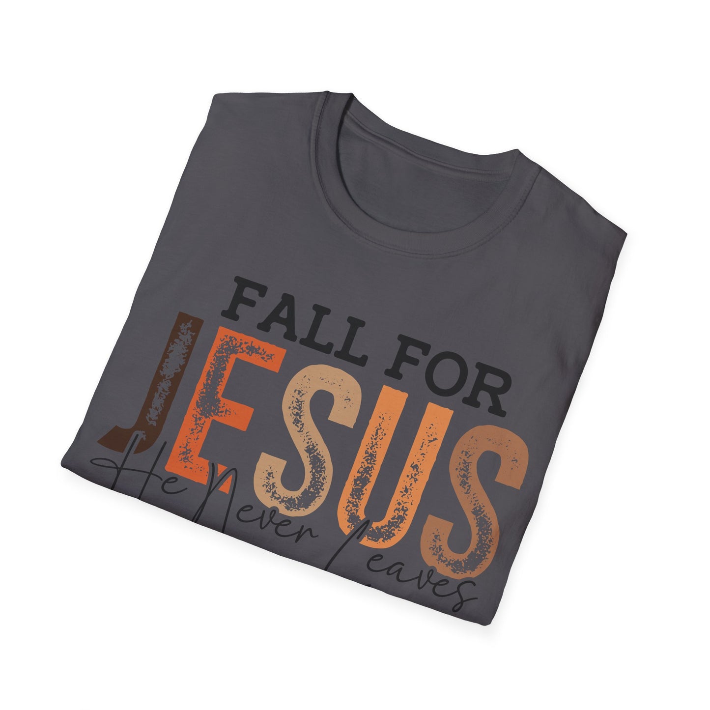 Fall for Jesus Unisex Softstyle T-Shirt