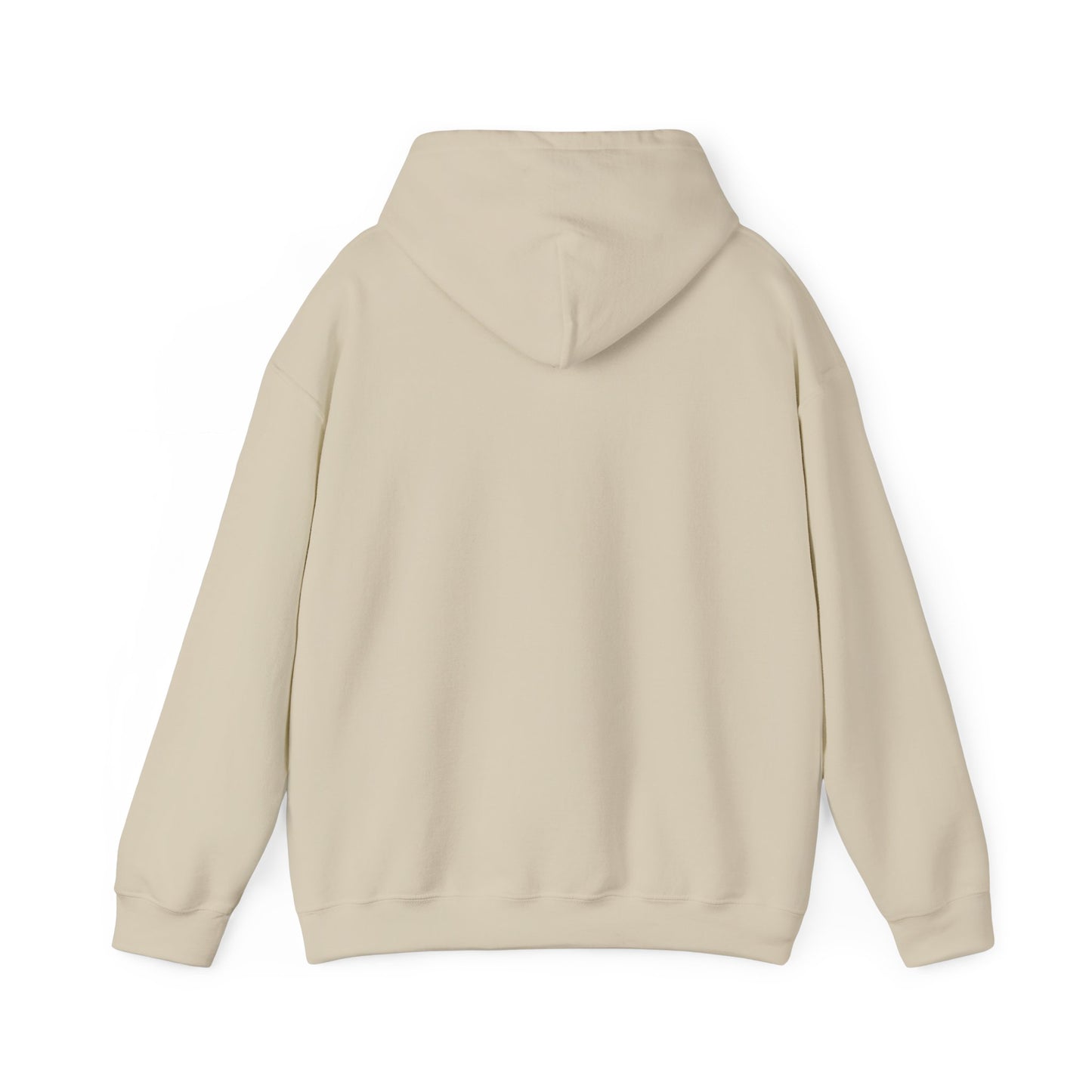 Cozy Hooded Sweatshirt with Artistic Design for Friends