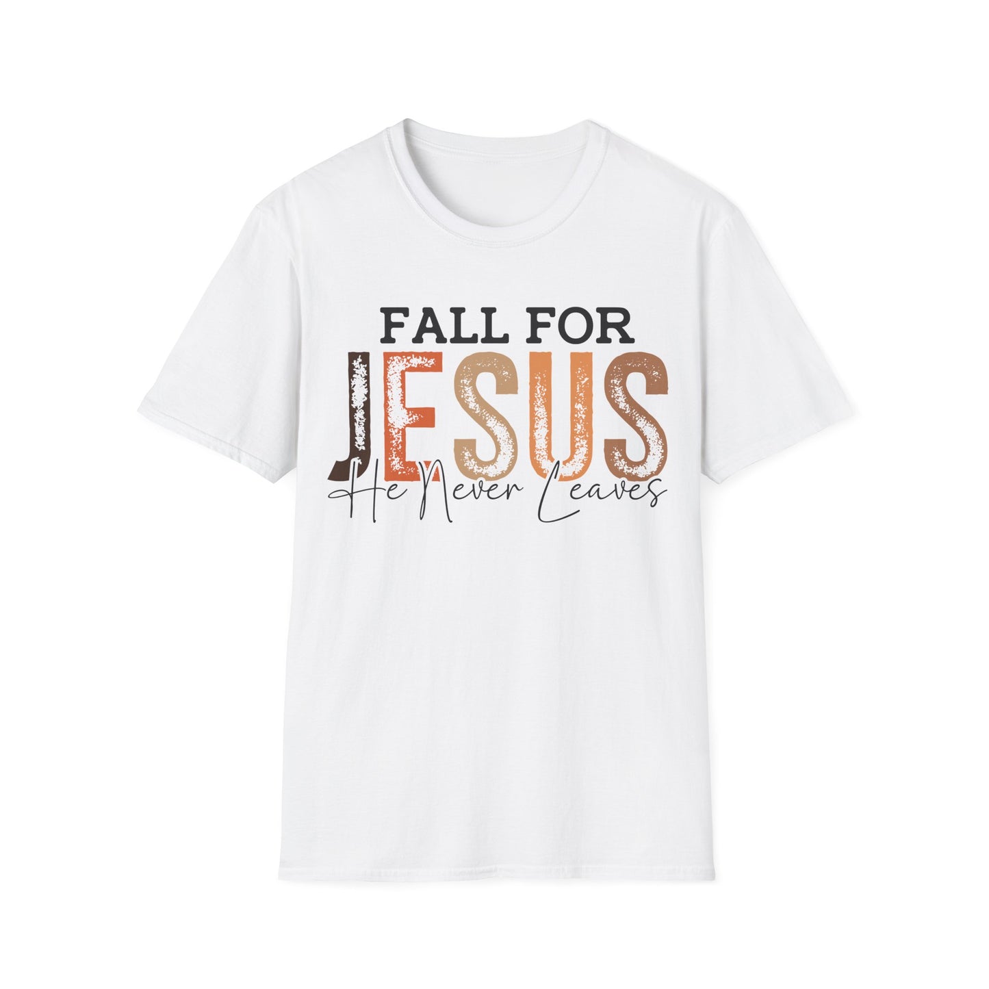 Fall for Jesus Unisex Softstyle T-Shirt