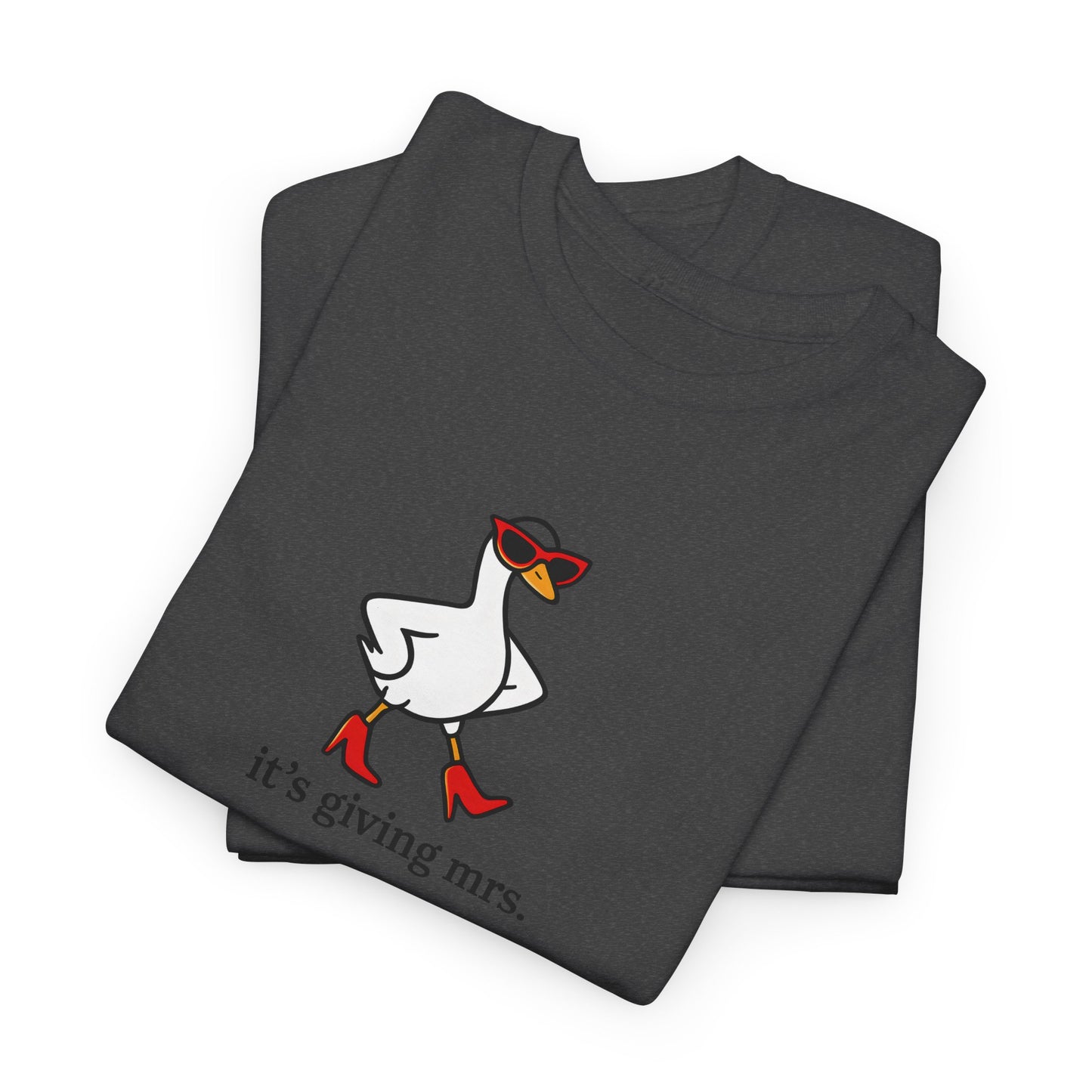 "It's Giving Mrs." Cotton T-Shirt