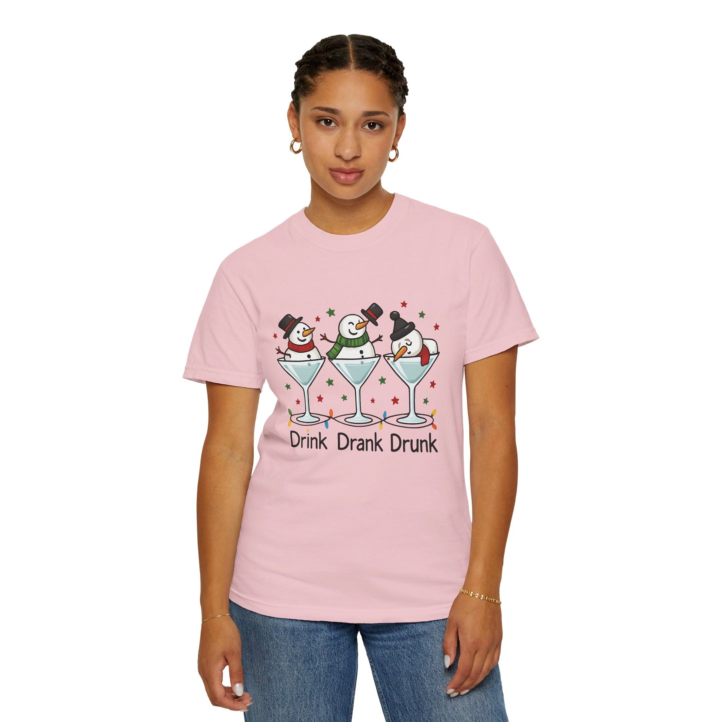 Drink Drank Drunk Holiday T-Shirt