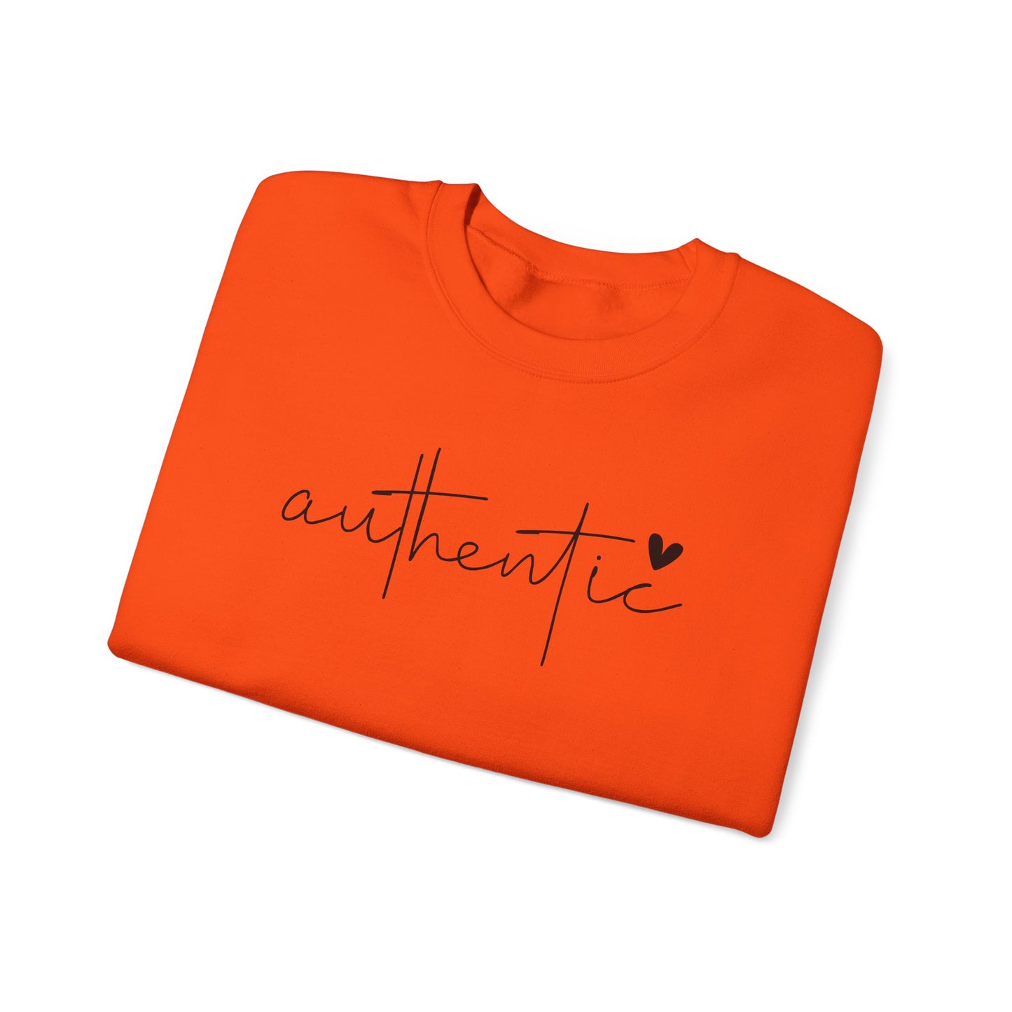 Be Authentic Inspirational Sweathshirt