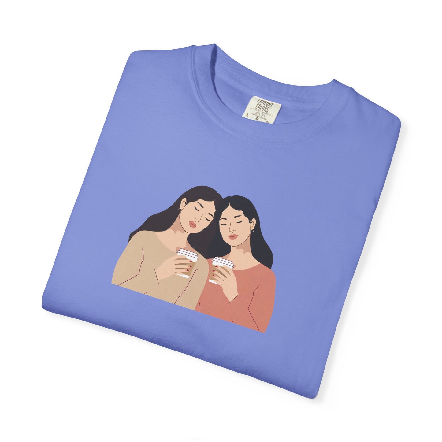 Sisterhood Graphic Tee, Cute Friendship Gift