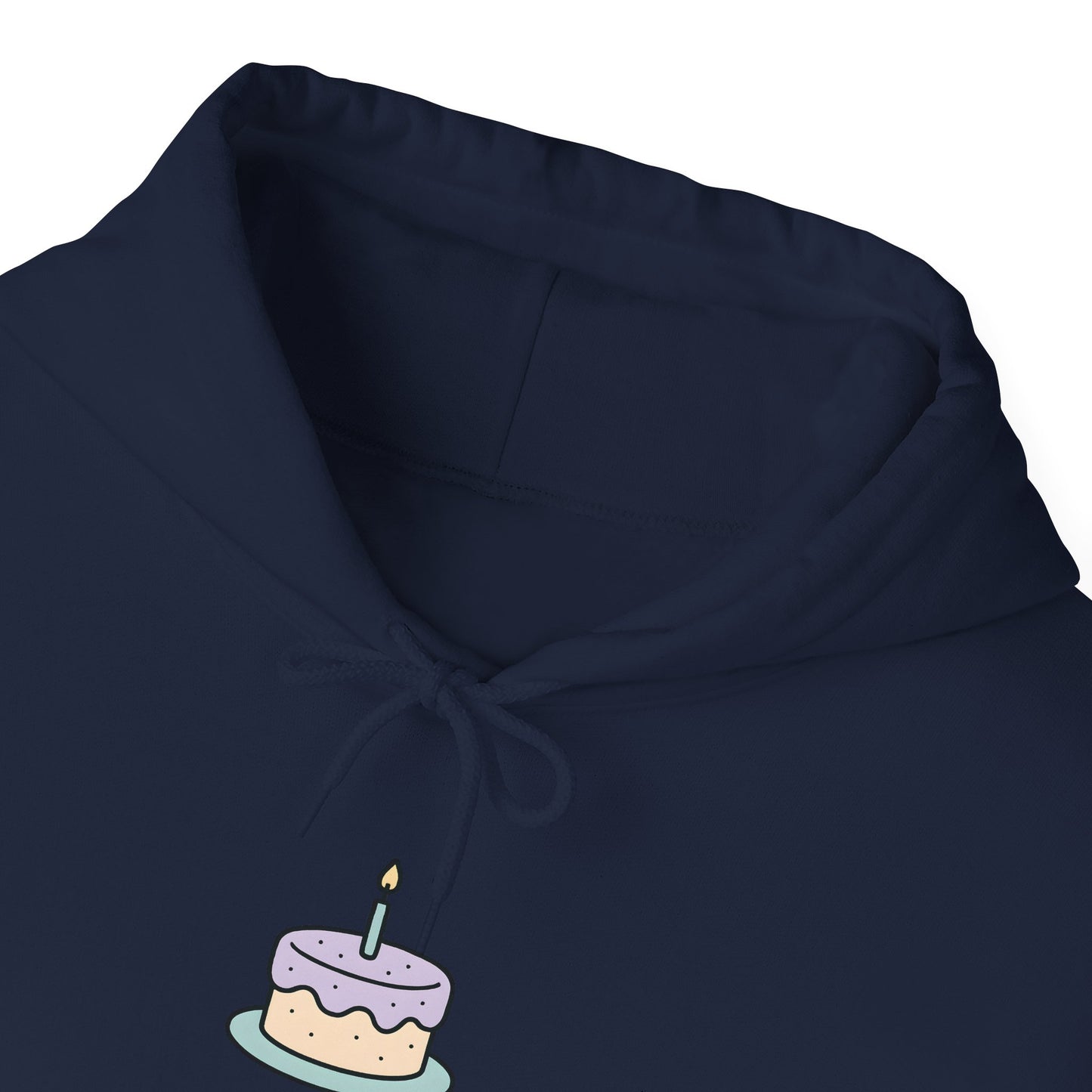 Birthday Cake Hoodie, Cute Gift for Cake Lovers