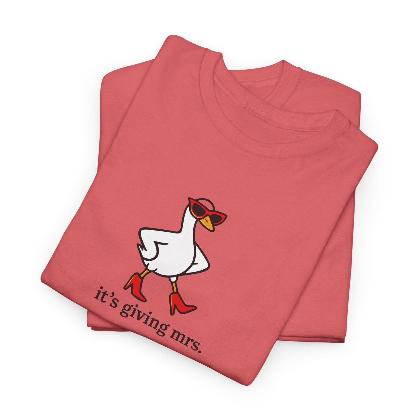 "It's Giving Mrs." Cotton T-Shirt