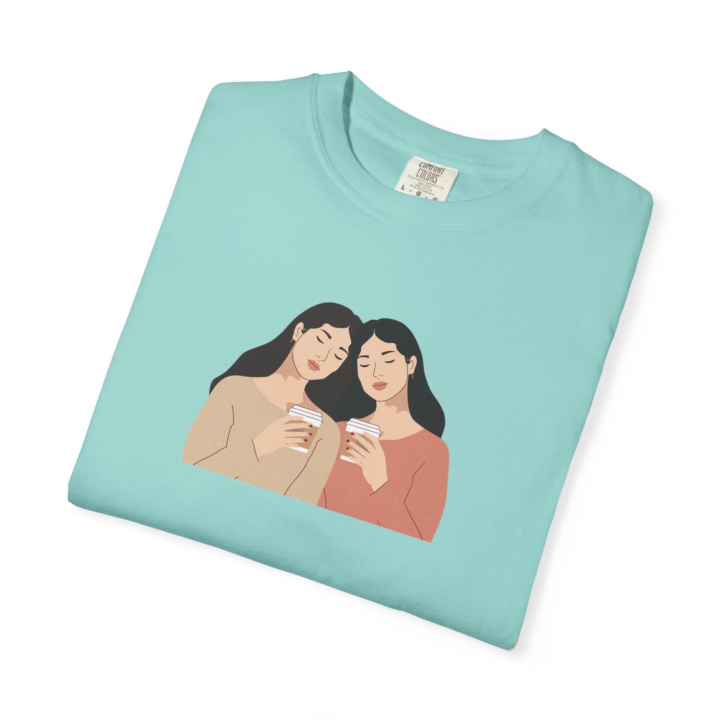 Sisterhood Graphic Tee, Cute Friendship Gift