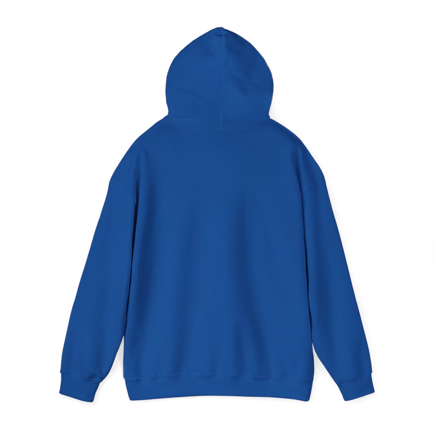 Cozy Hooded Sweatshirt with Artistic Design for Friends