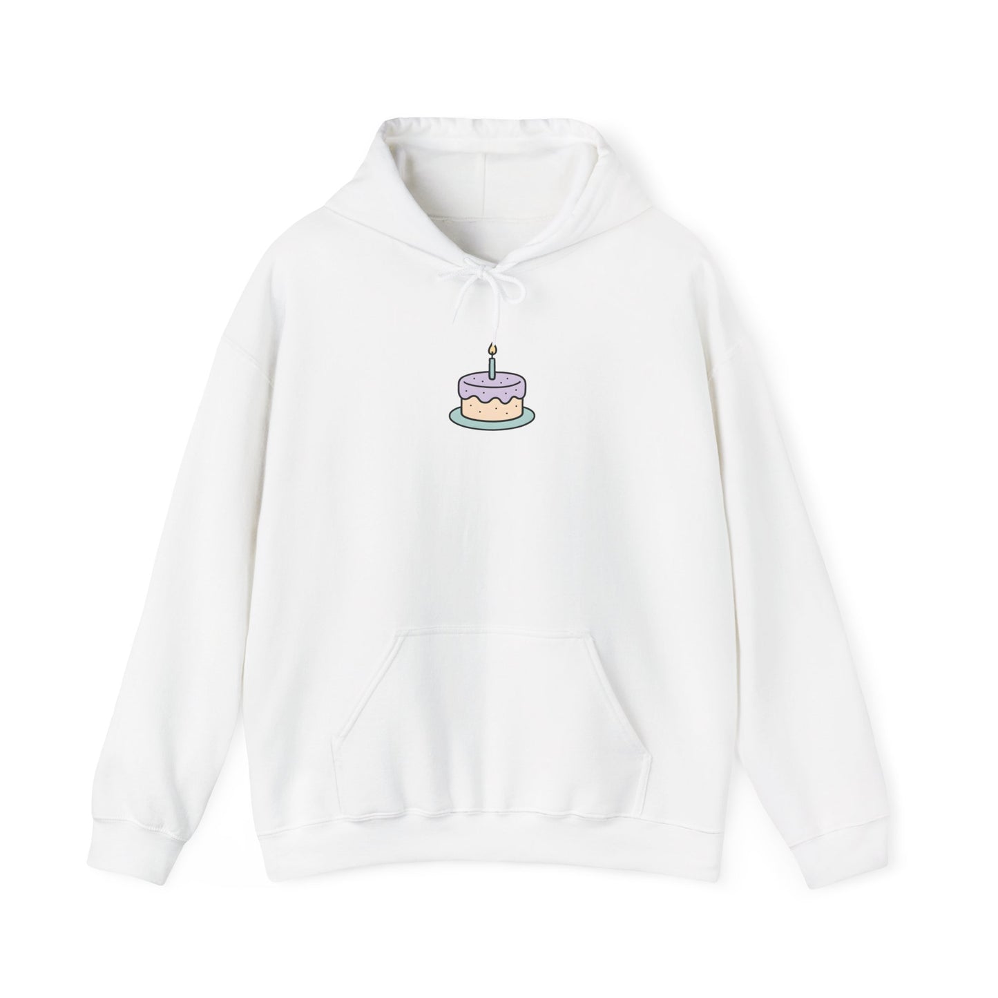 Birthday Cake Hoodie, Cute Gift for Cake Lovers