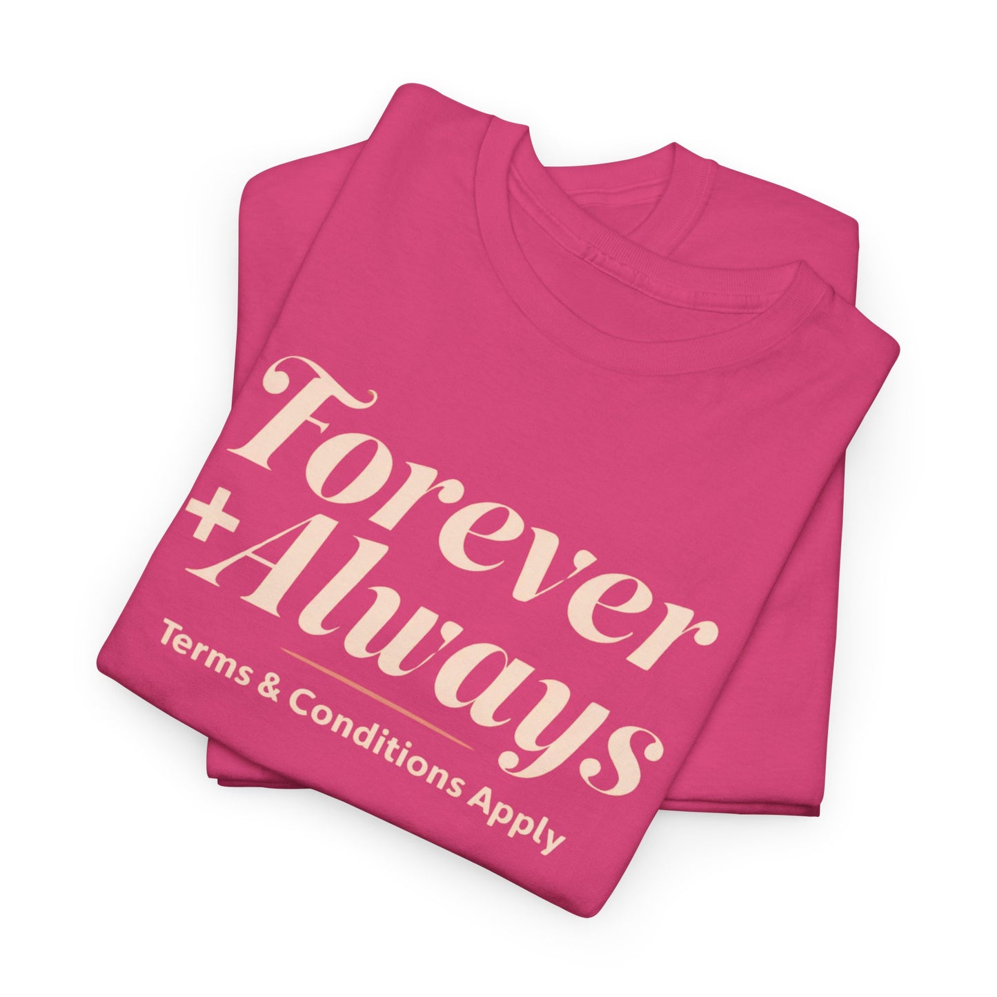 Forever & Always Couple Cotton Tee,