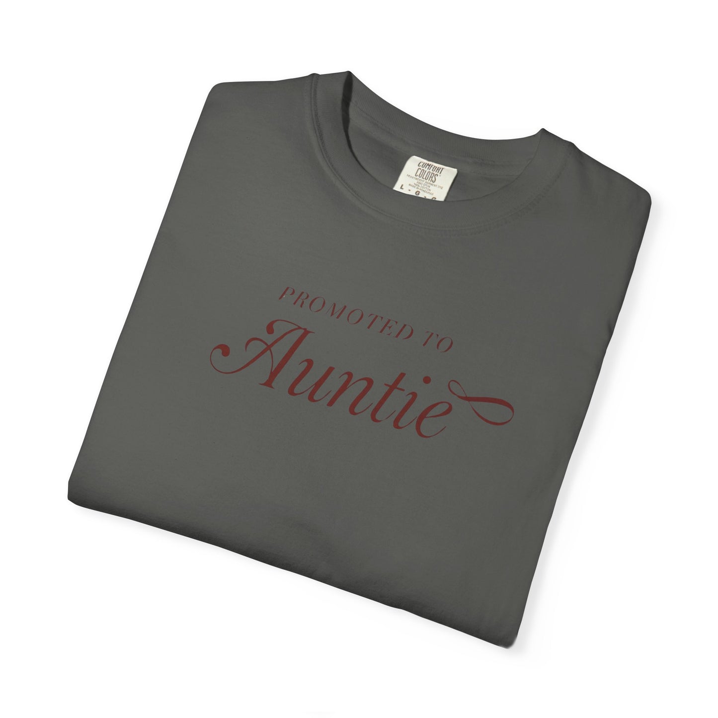 Auntie Appreciation Garment-Dyed T-shirt, Gift for Aunt