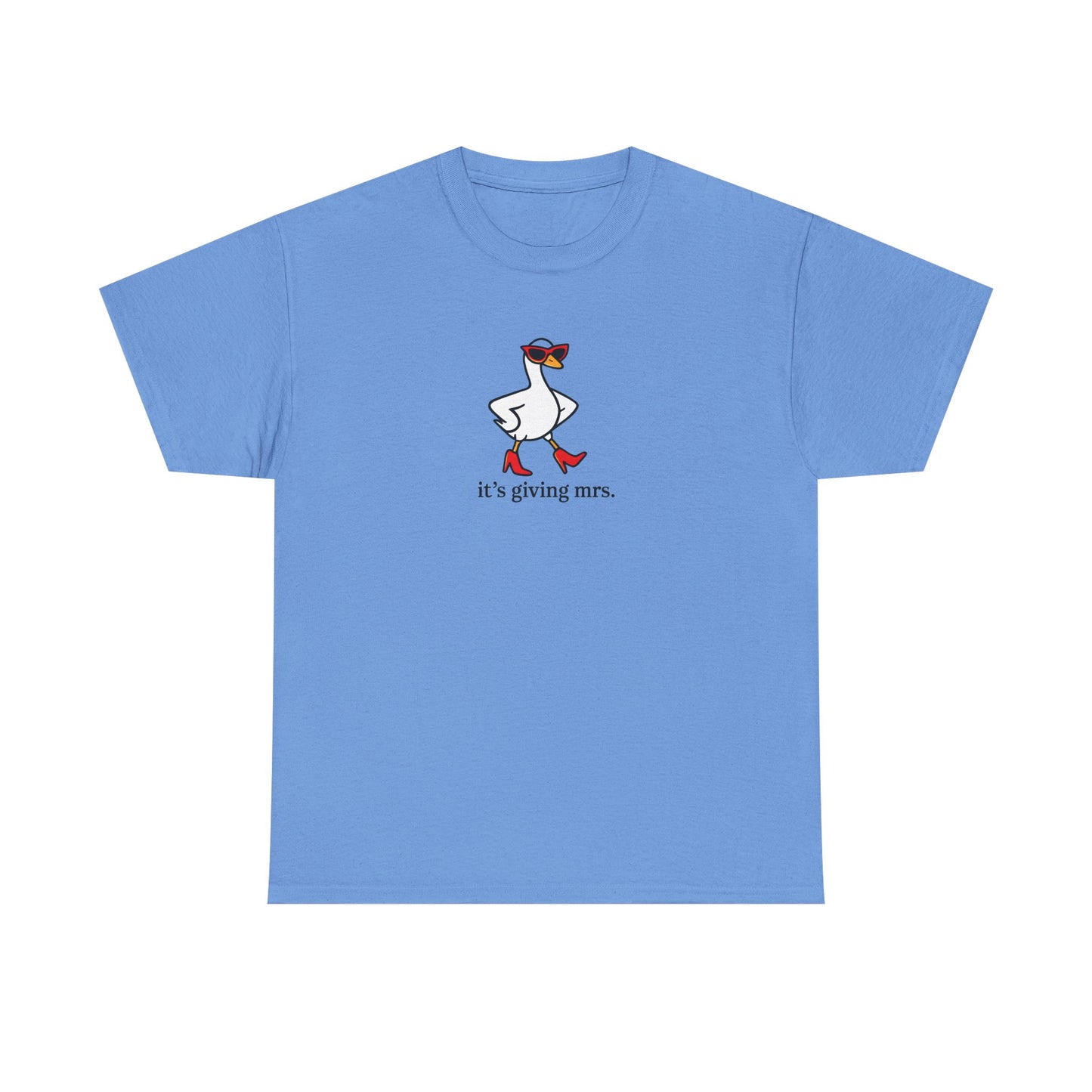 "It's Giving Mrs." Cotton T-Shirt