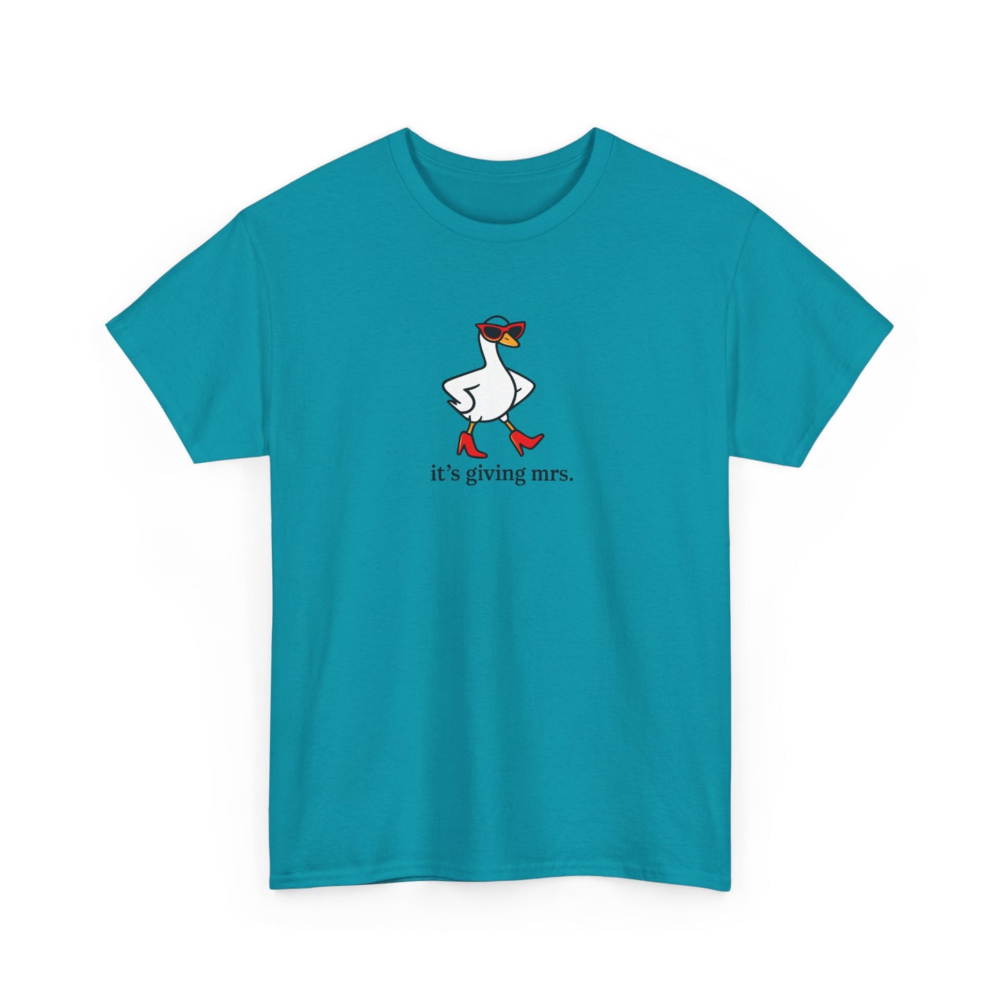 "It's Giving Mrs." Cotton T-Shirt