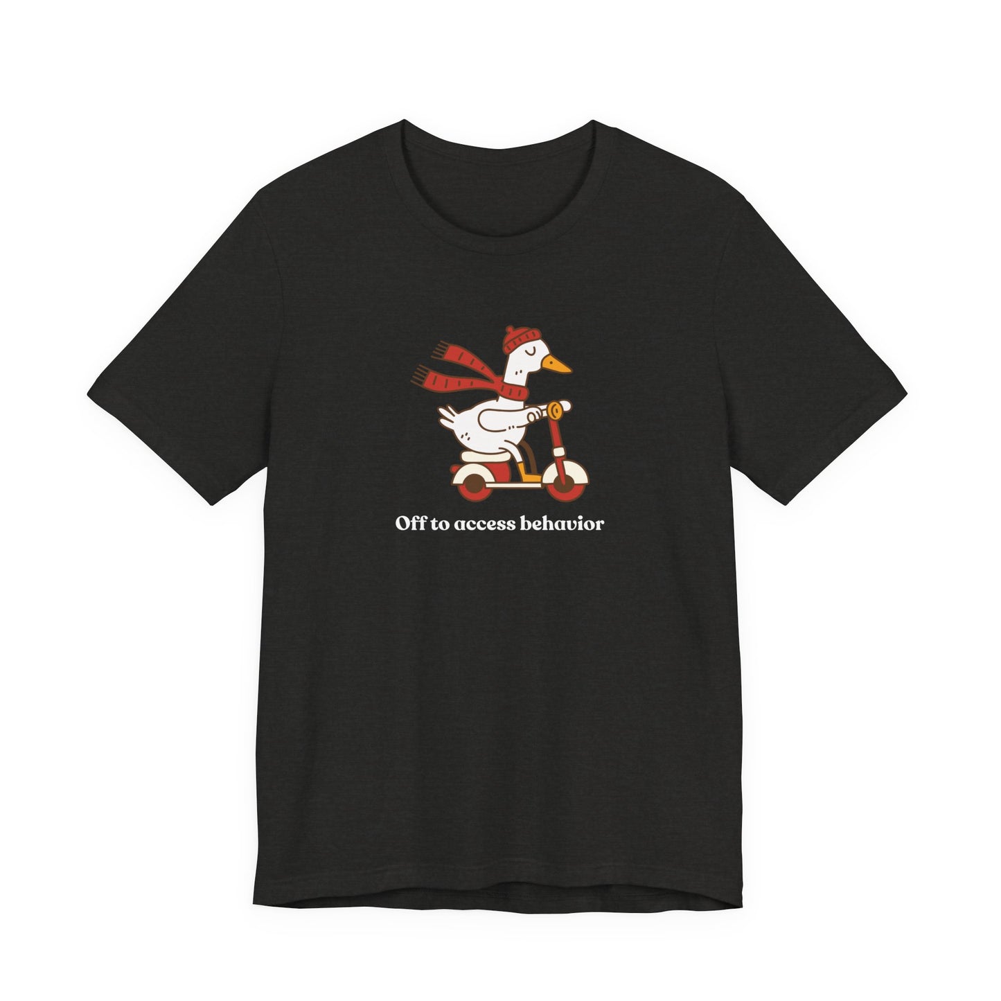 Funny Duck T-Shirt, 'Off to Awesome Behavior' Tee