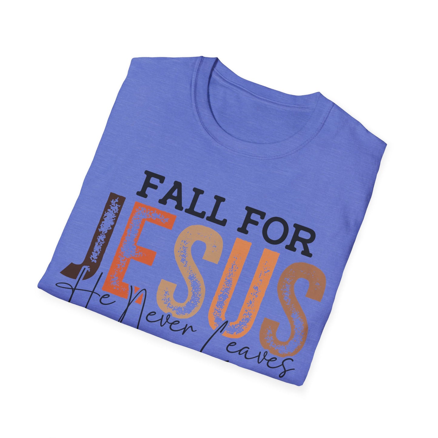 Fall for Jesus Unisex Softstyle T-Shirt