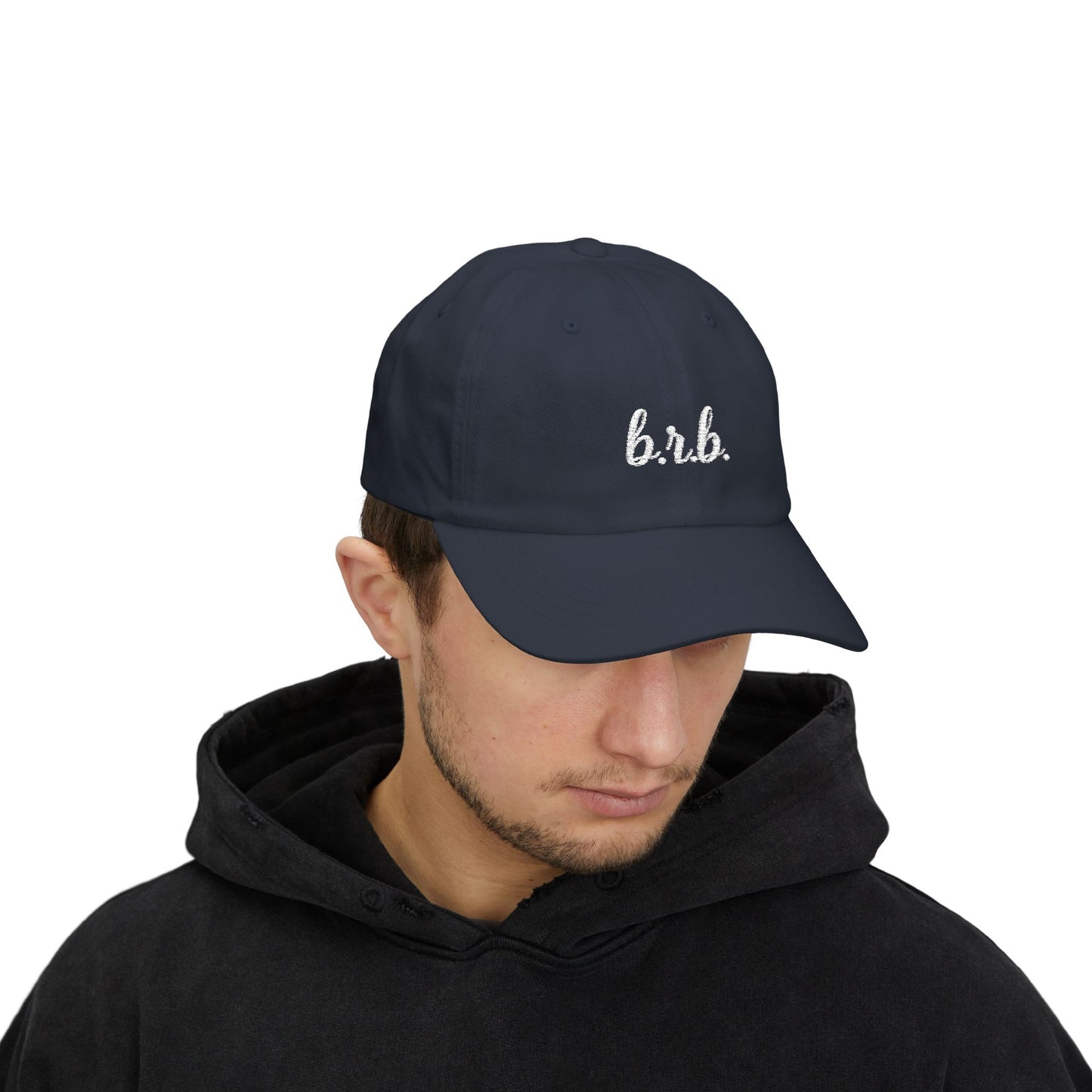 Camo Dad Cap - BRB Embroidered Hat for Outdoor Adventures, Father's Day Gift