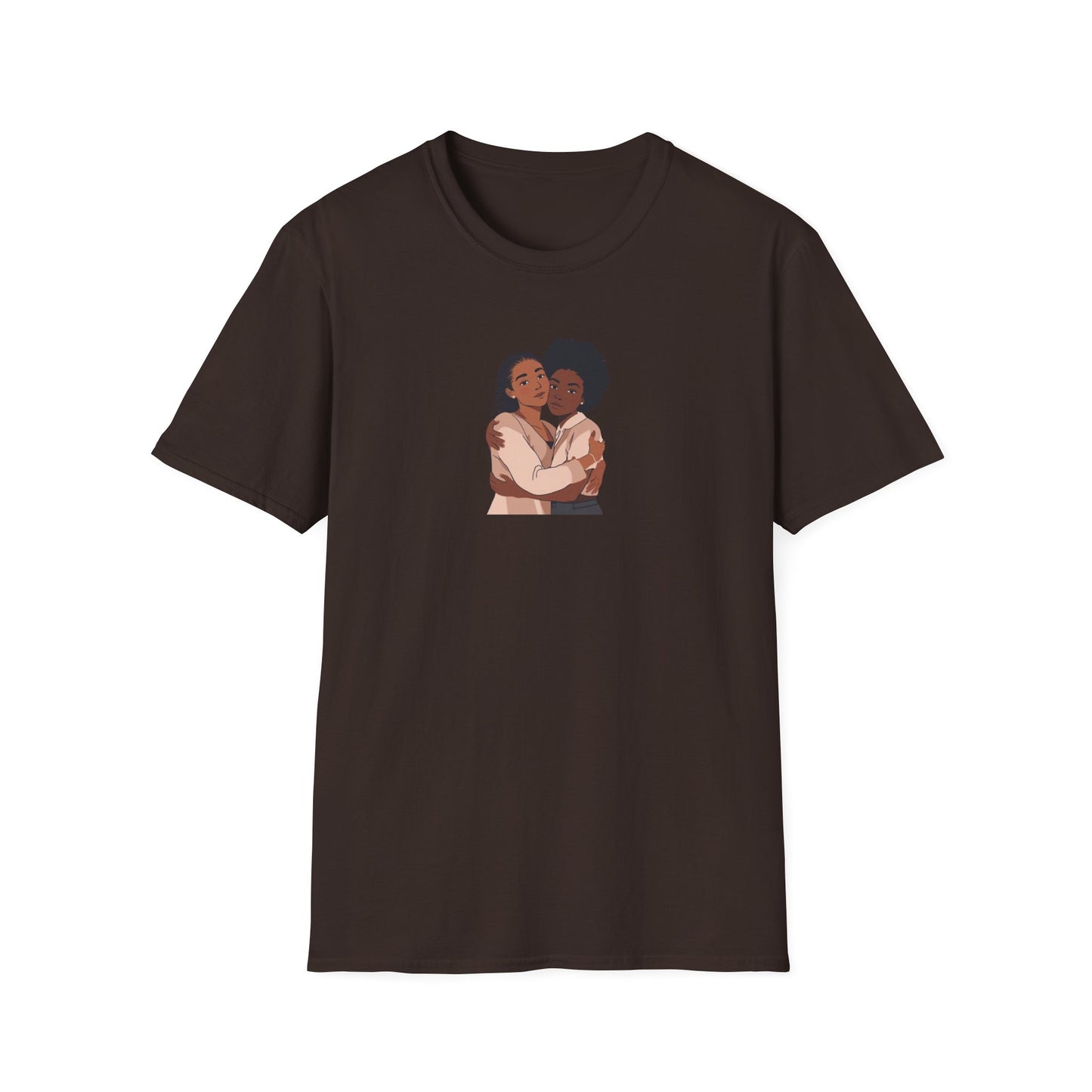Embrace Love Friendship Tees, Black Sisterhood T-shirt