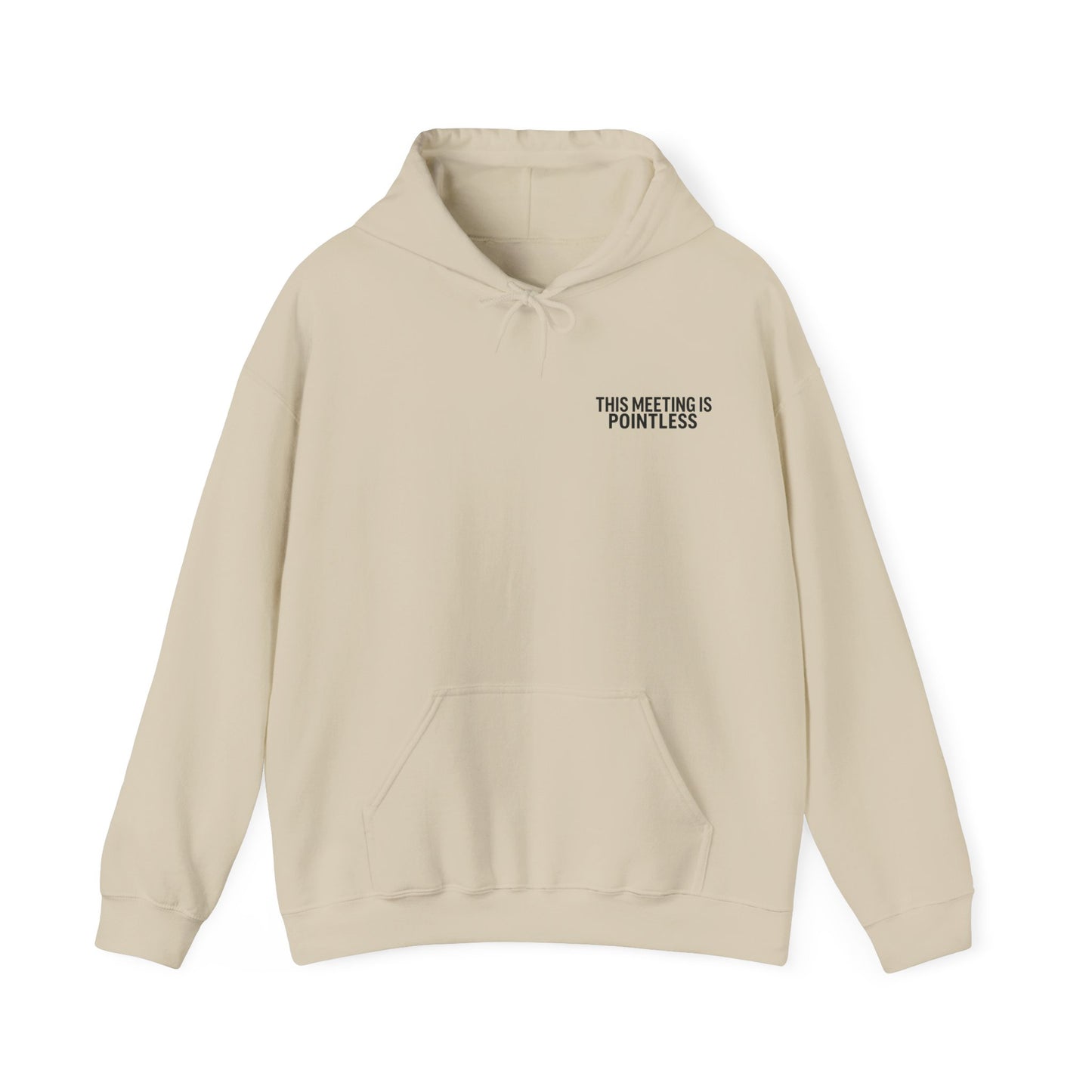 This Meeting is Pointless Hoodie, Office Jokes Hoodie