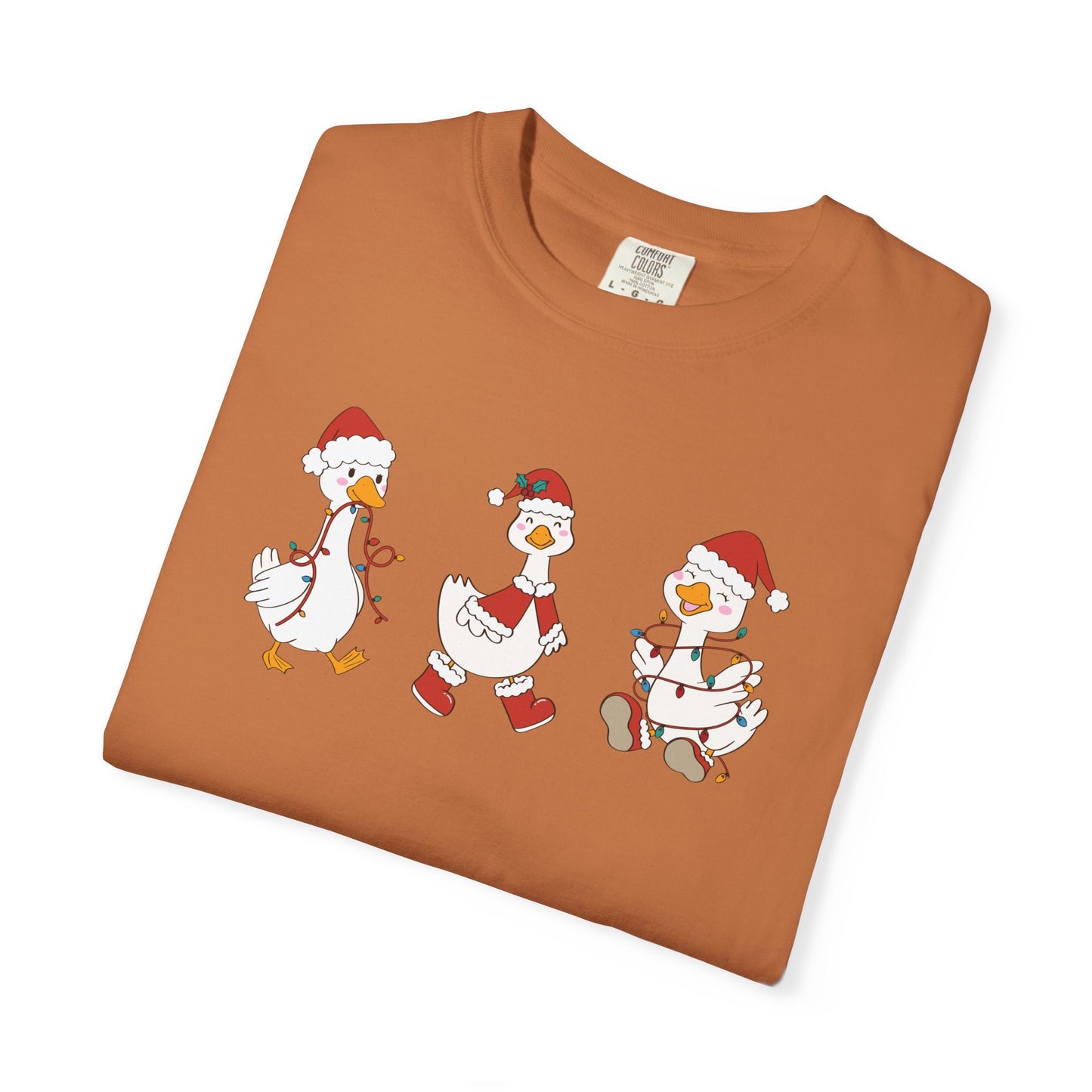 Christmas Ducks Unisex T-Shirt, Holiday Tee