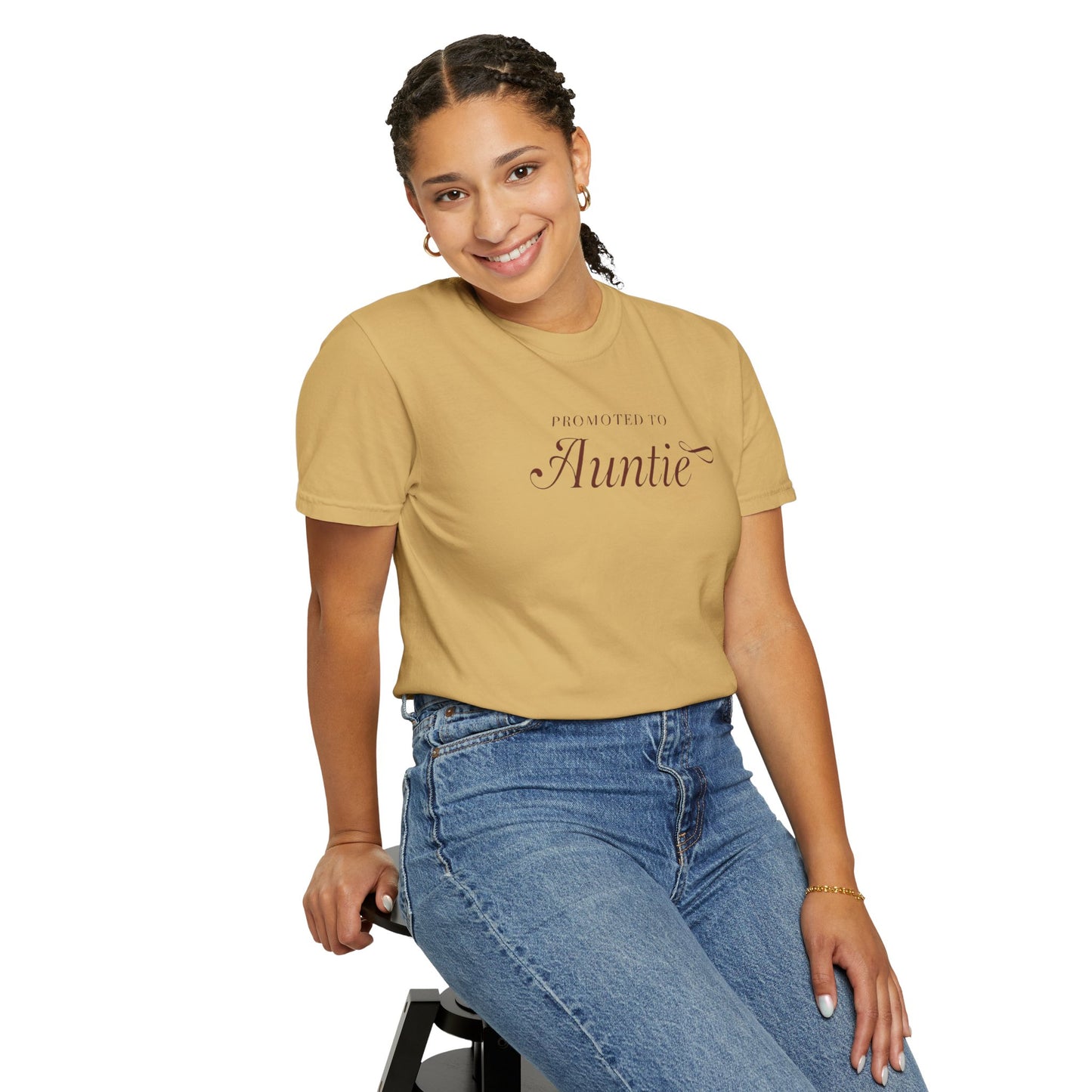 Auntie Appreciation Garment-Dyed T-shirt, Gift for Aunt
