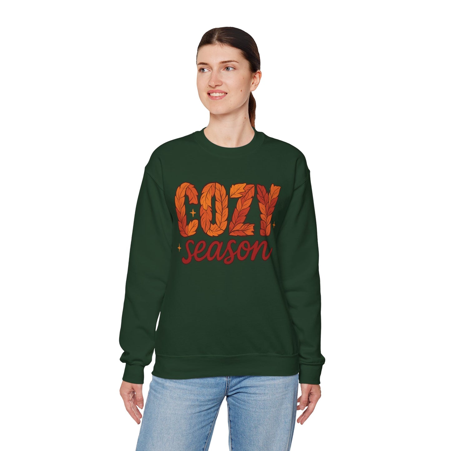 Cozy Fall Season Sweatshirt - Autumn Crewneck