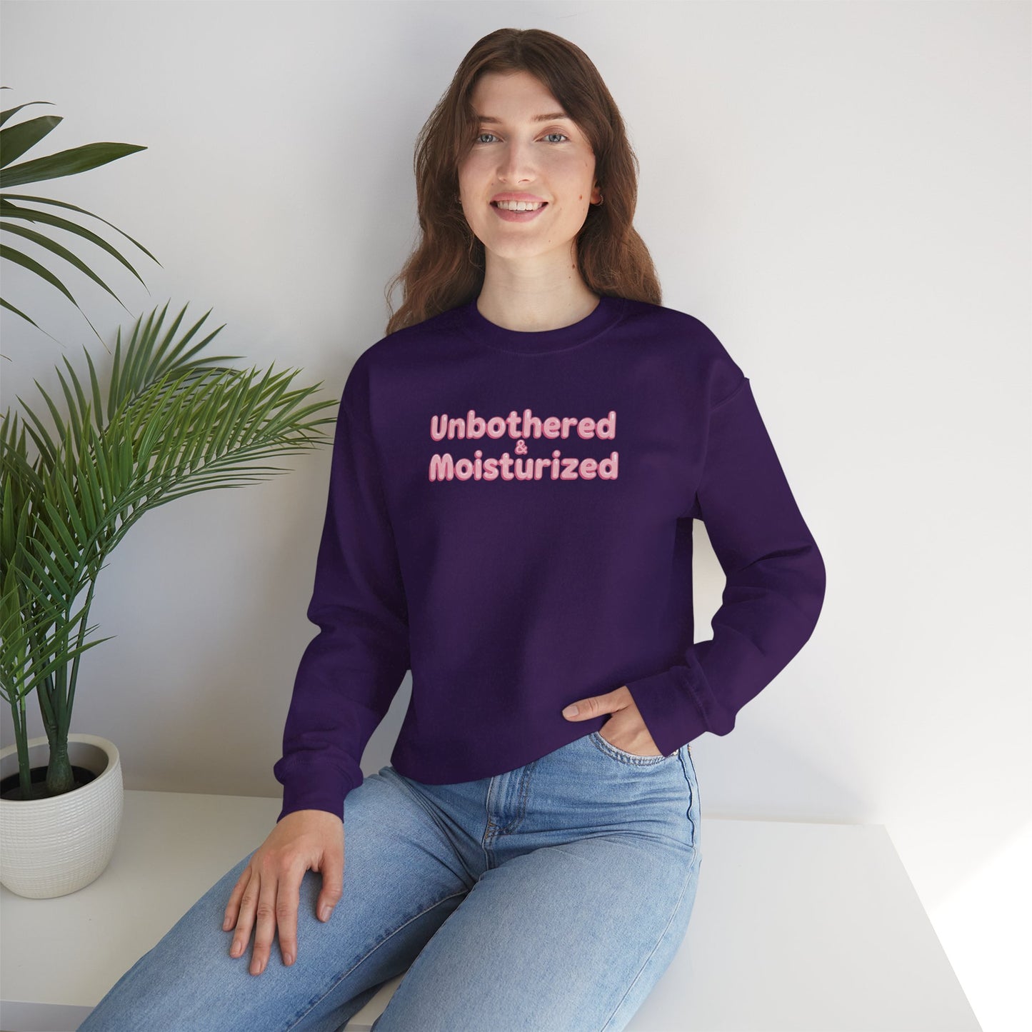 Unbothered & Moisturized Crewneck Sweatshirt