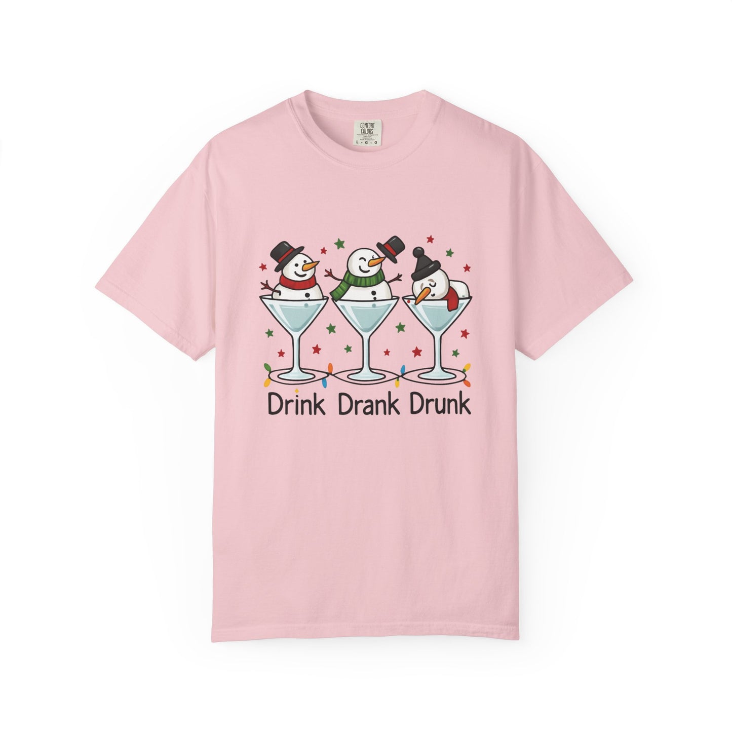 Drink Drank Drunk Holiday T-Shirt