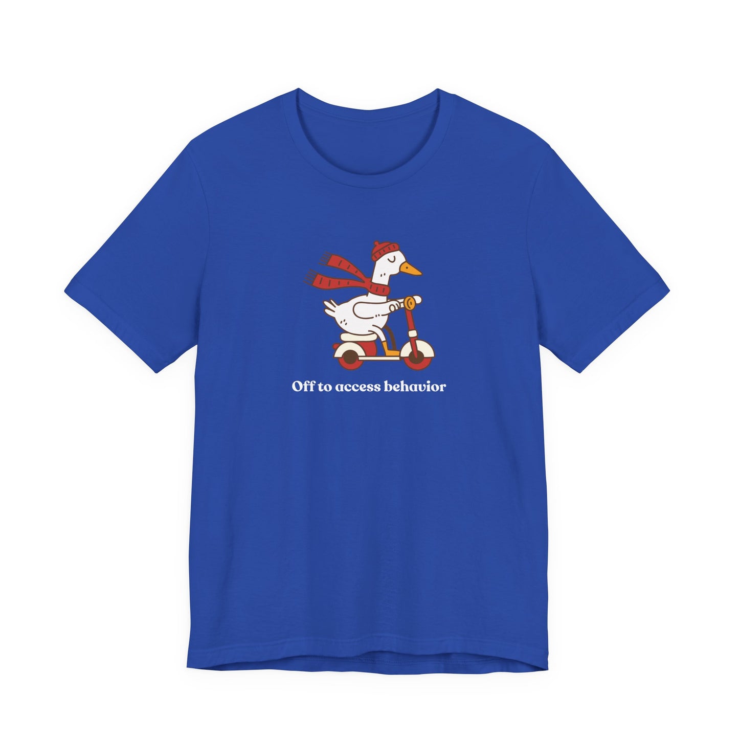 Funny Duck T-Shirt, 'Off to Awesome Behavior' Tee