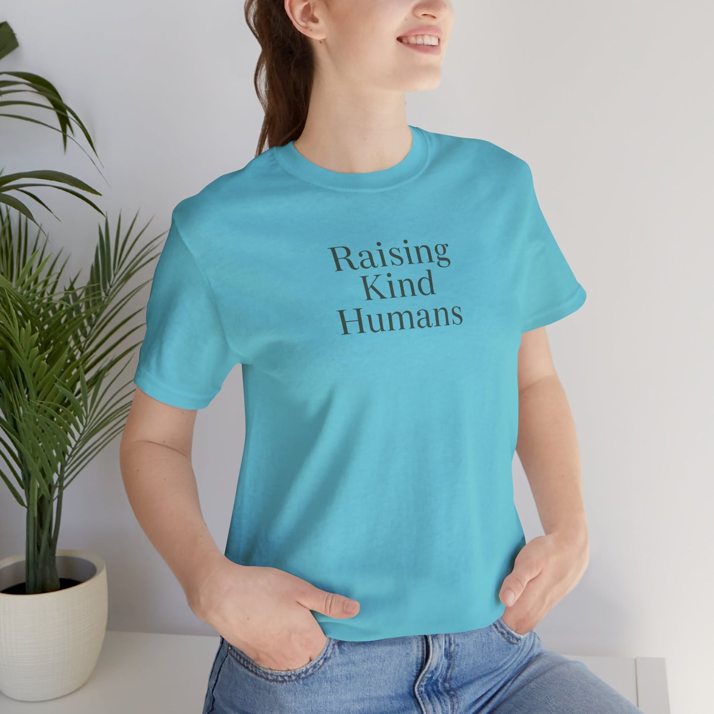 Raising Kind Humans Tee, Gift for Parents, Mom T-shirt