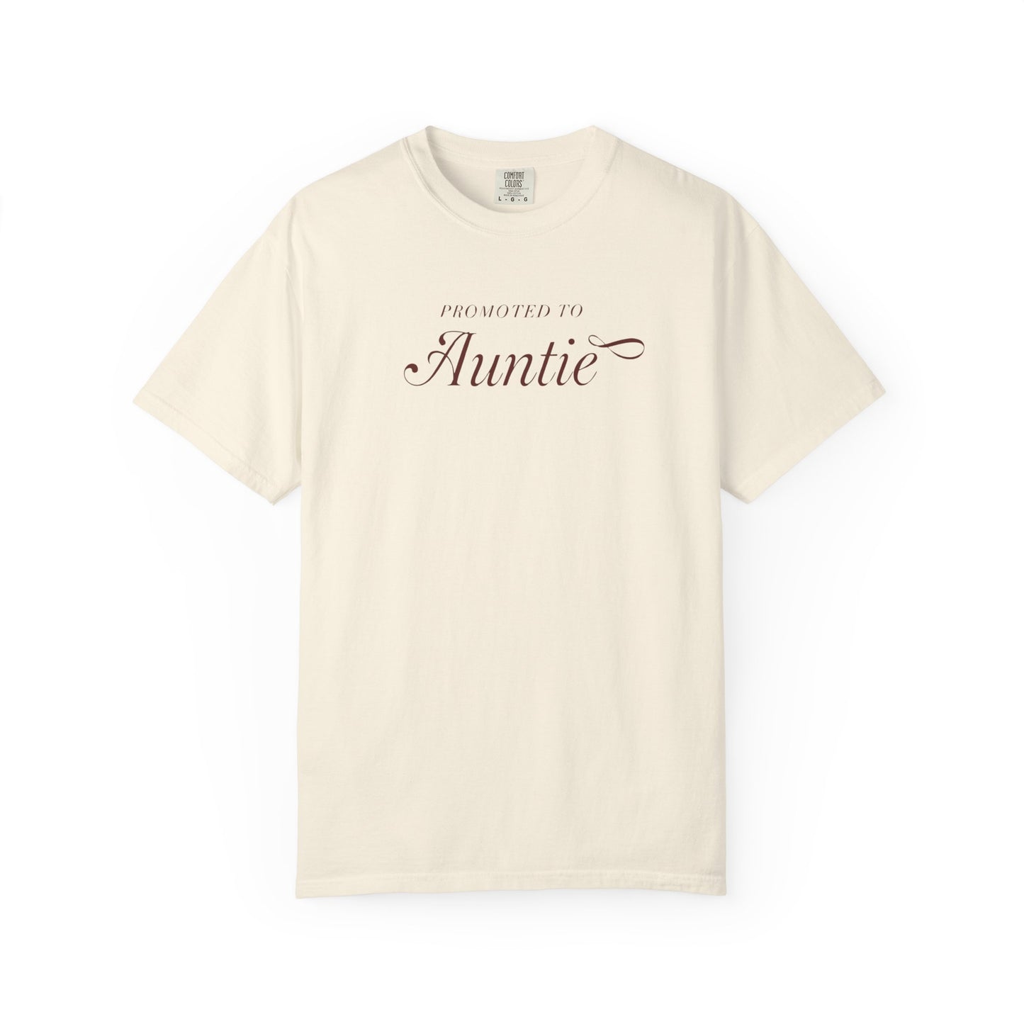 Auntie Appreciation Garment-Dyed T-shirt, Gift for Aunt
