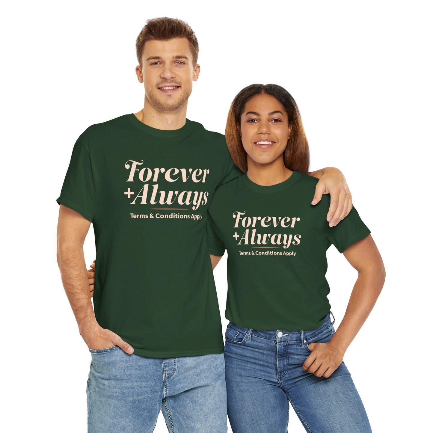 Forever & Always Couple Cotton Tee,
