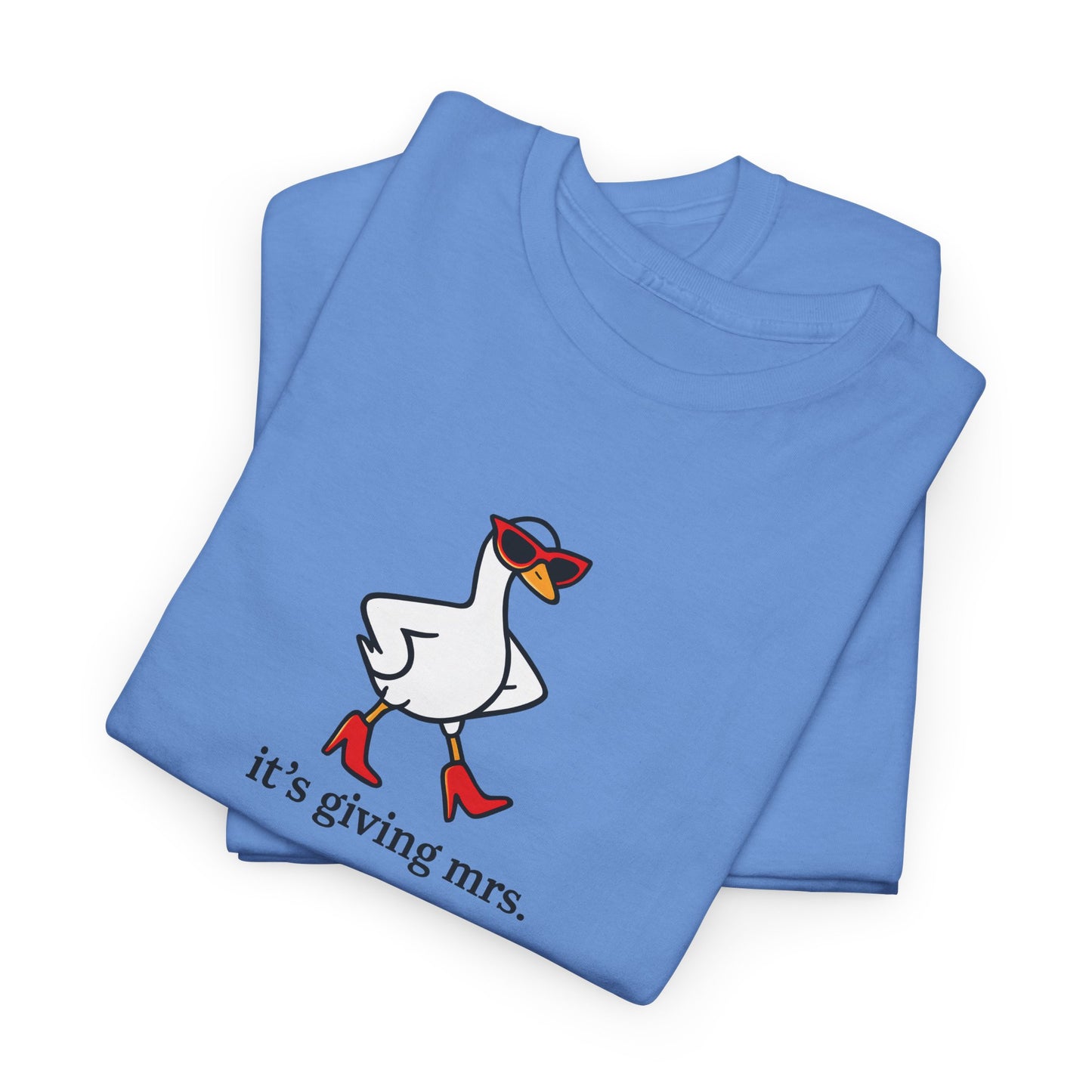 "It's Giving Mrs." Cotton T-Shirt