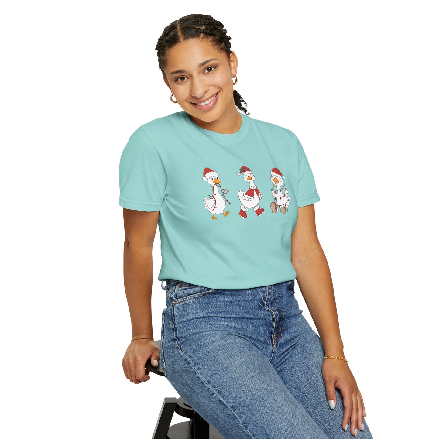 Christmas Ducks Unisex T-Shirt, Holiday Tee